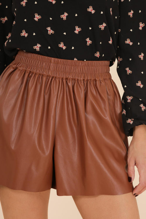 30703 Short similicuir