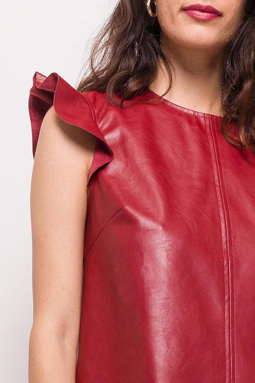 30739 Robe en similicuir