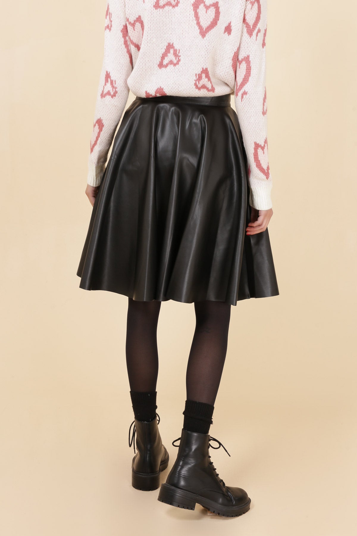 31068 Jupe similicuir