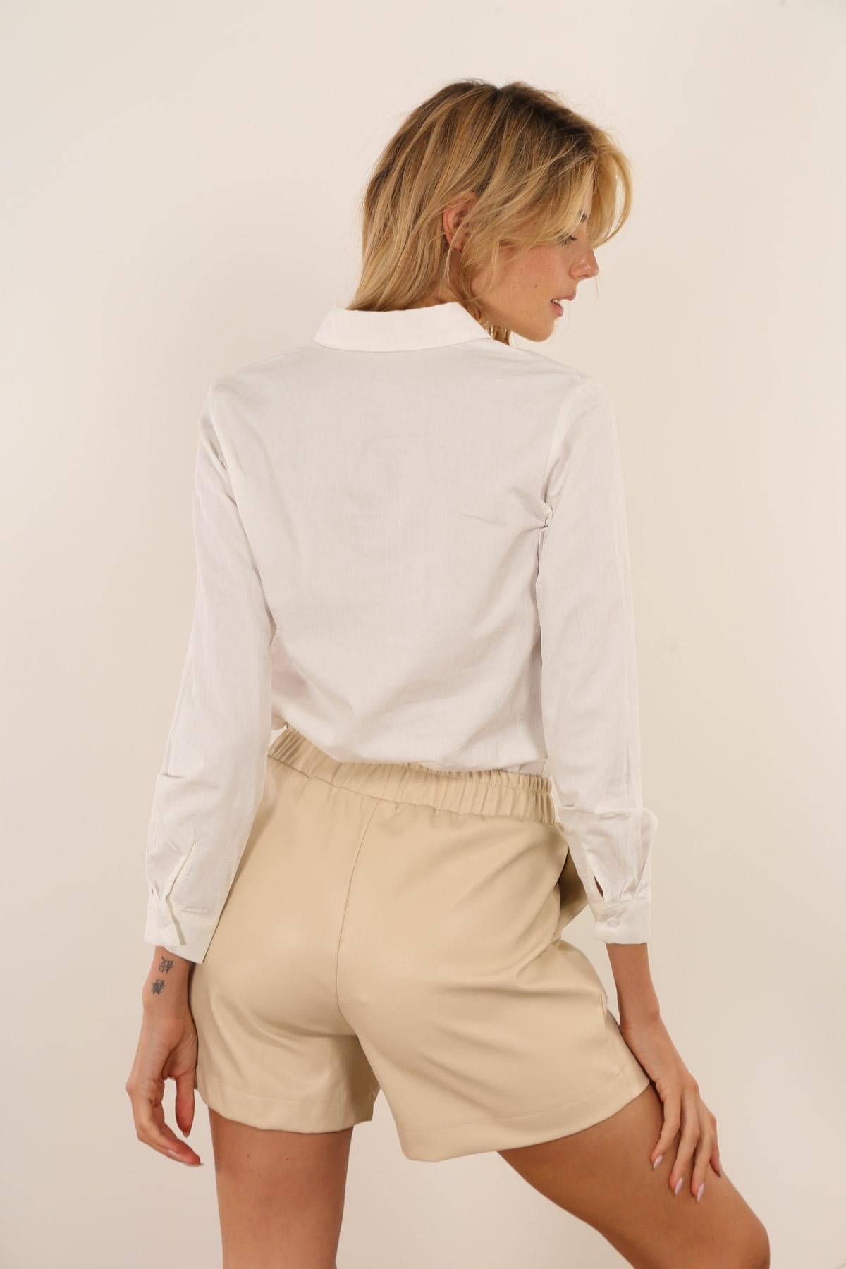 31091 Short similicuir