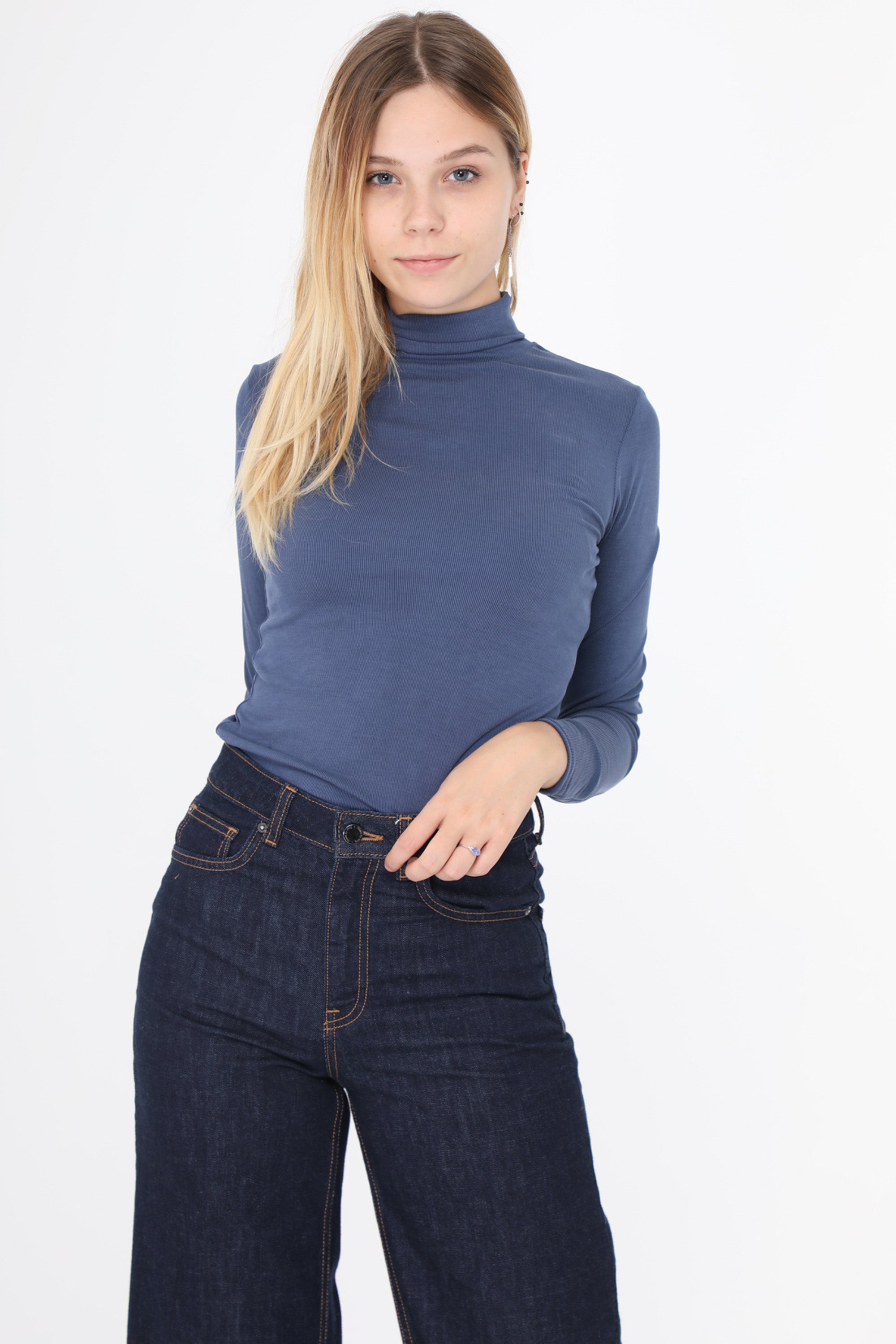 31093 T-shirt col roulé