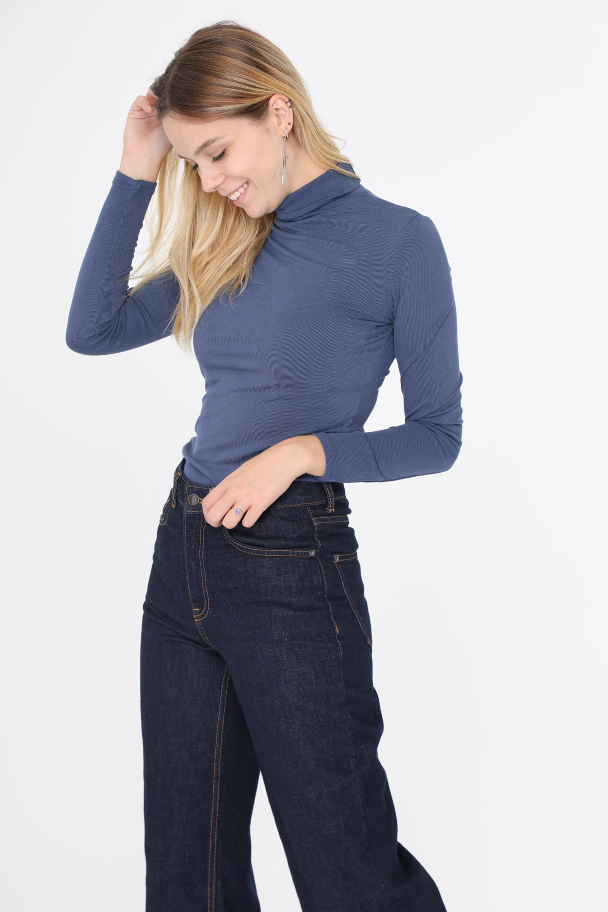 31093 T-shirt col roulé