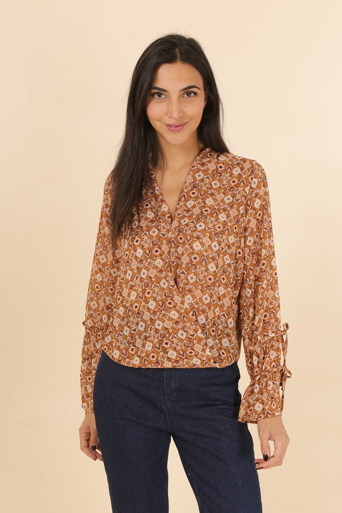 31225 Blouse cache cœur