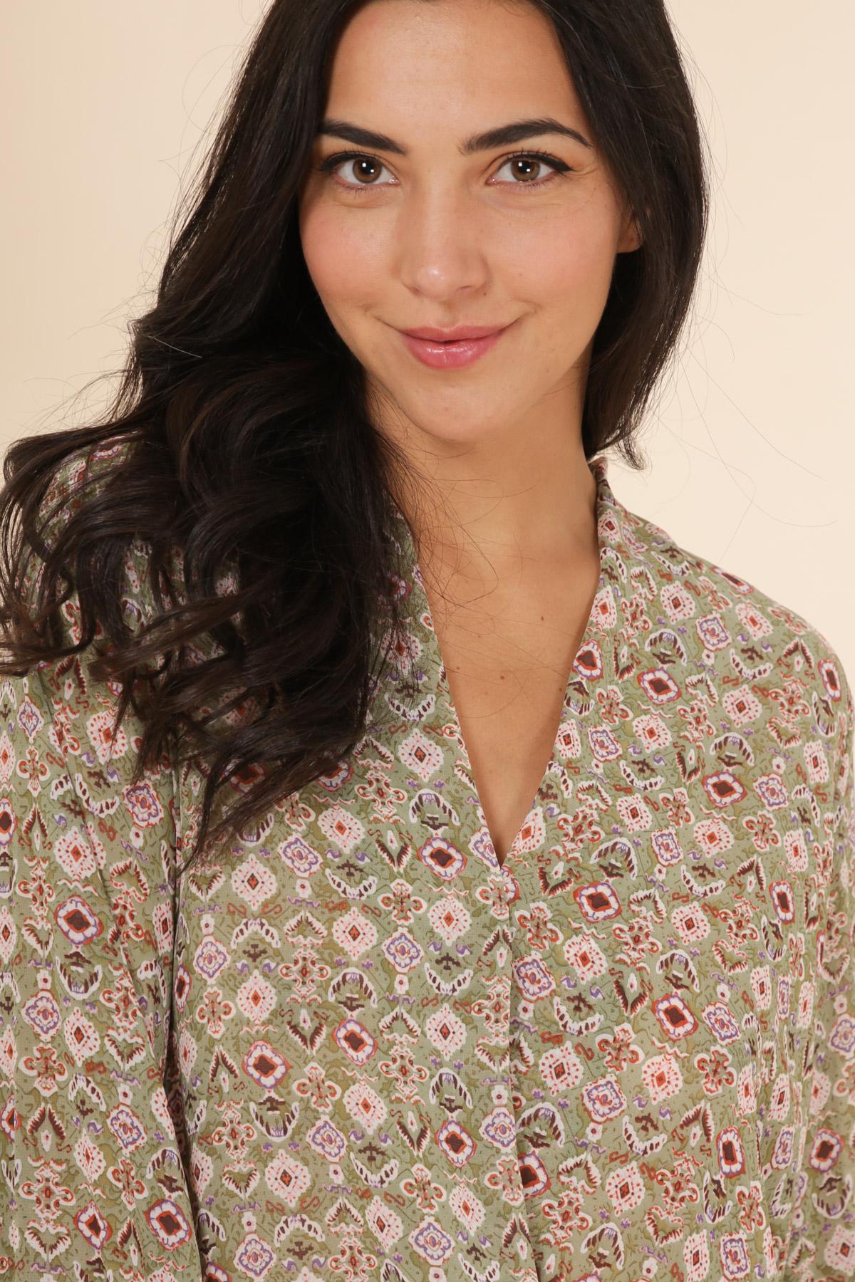 31225 Blouse cache cœur