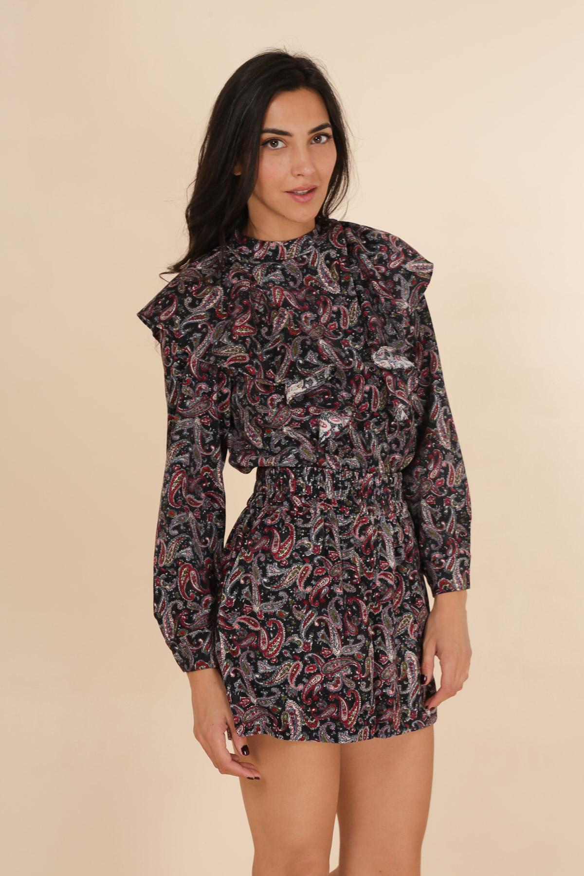 31267 Blouse en velours