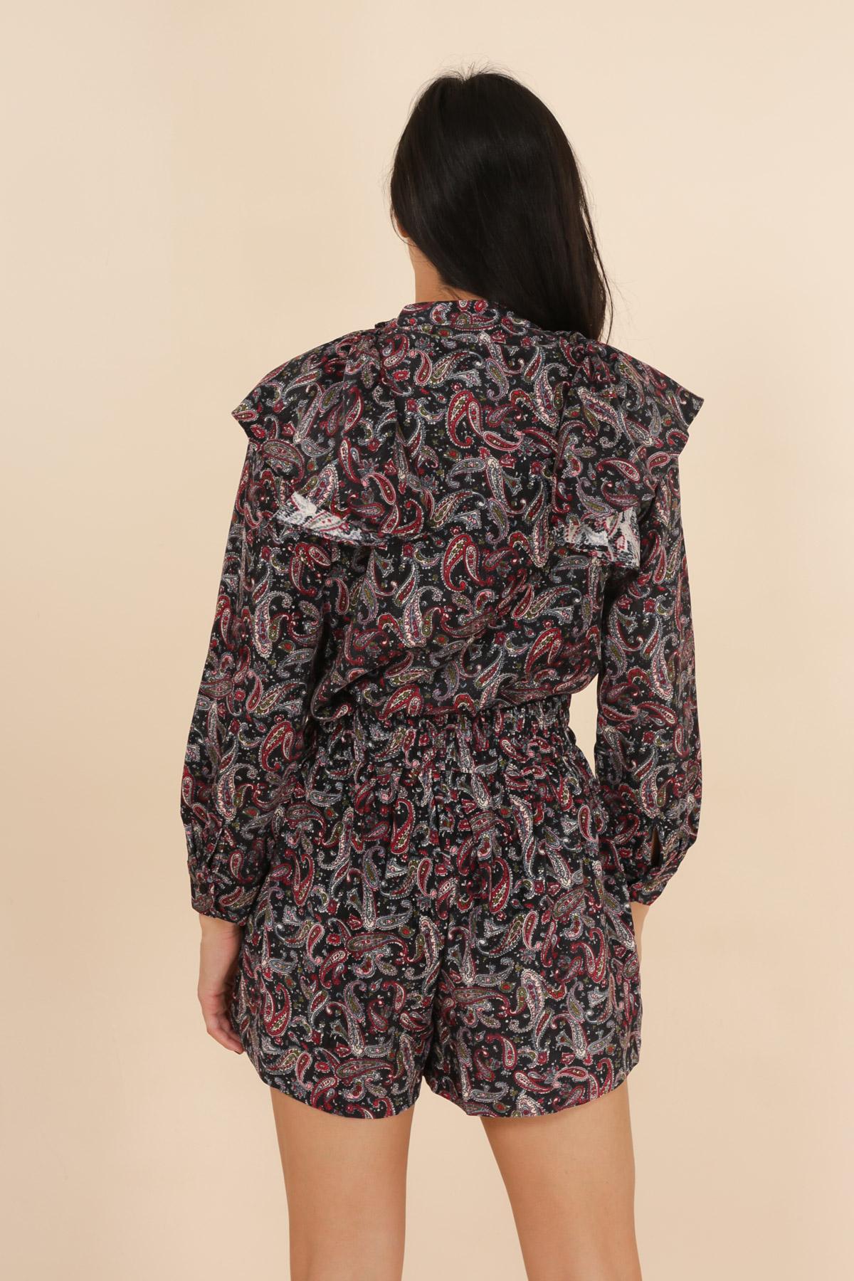 31267 Blouse en velours