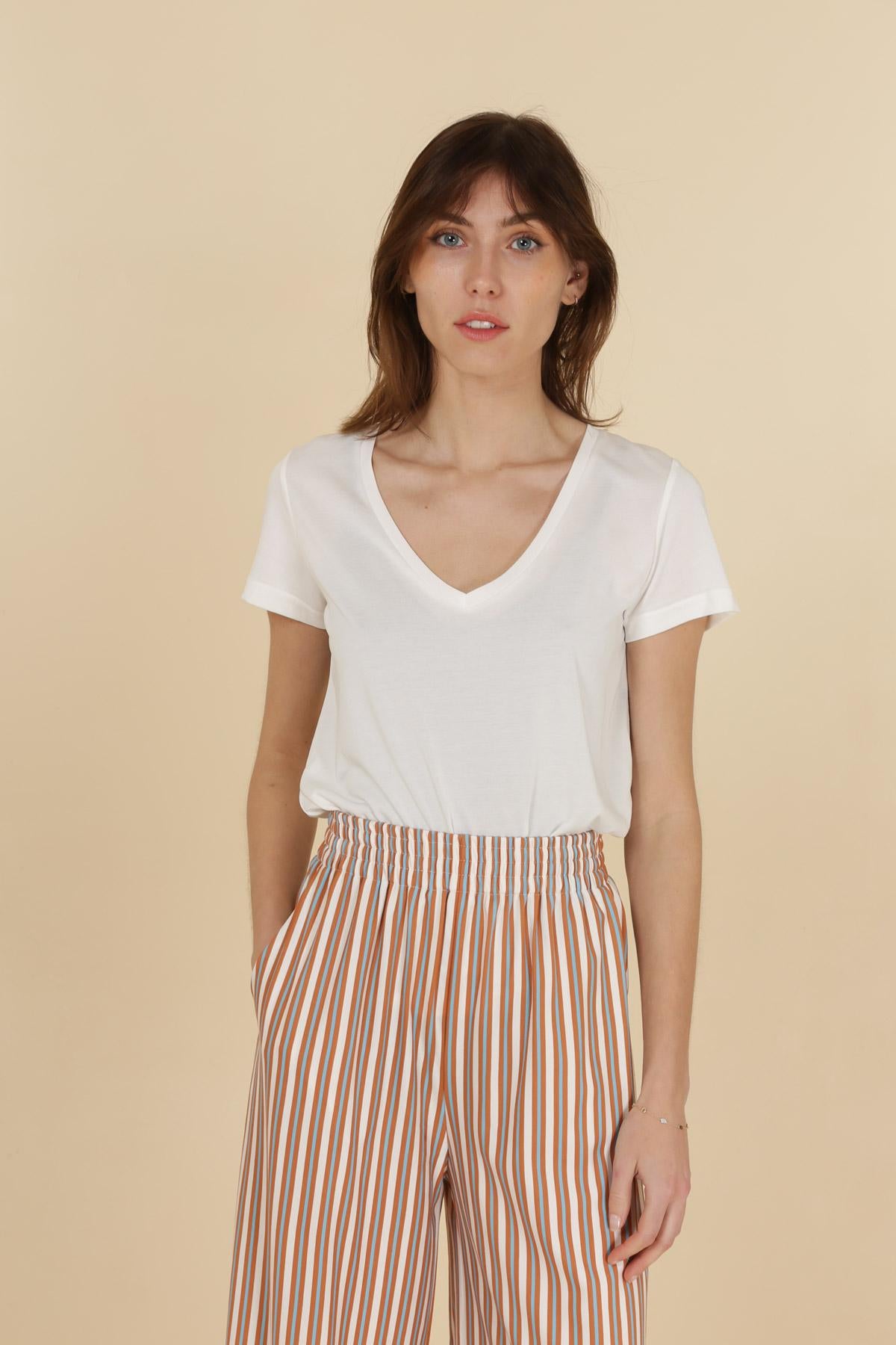 31327 T-shirt en cupro