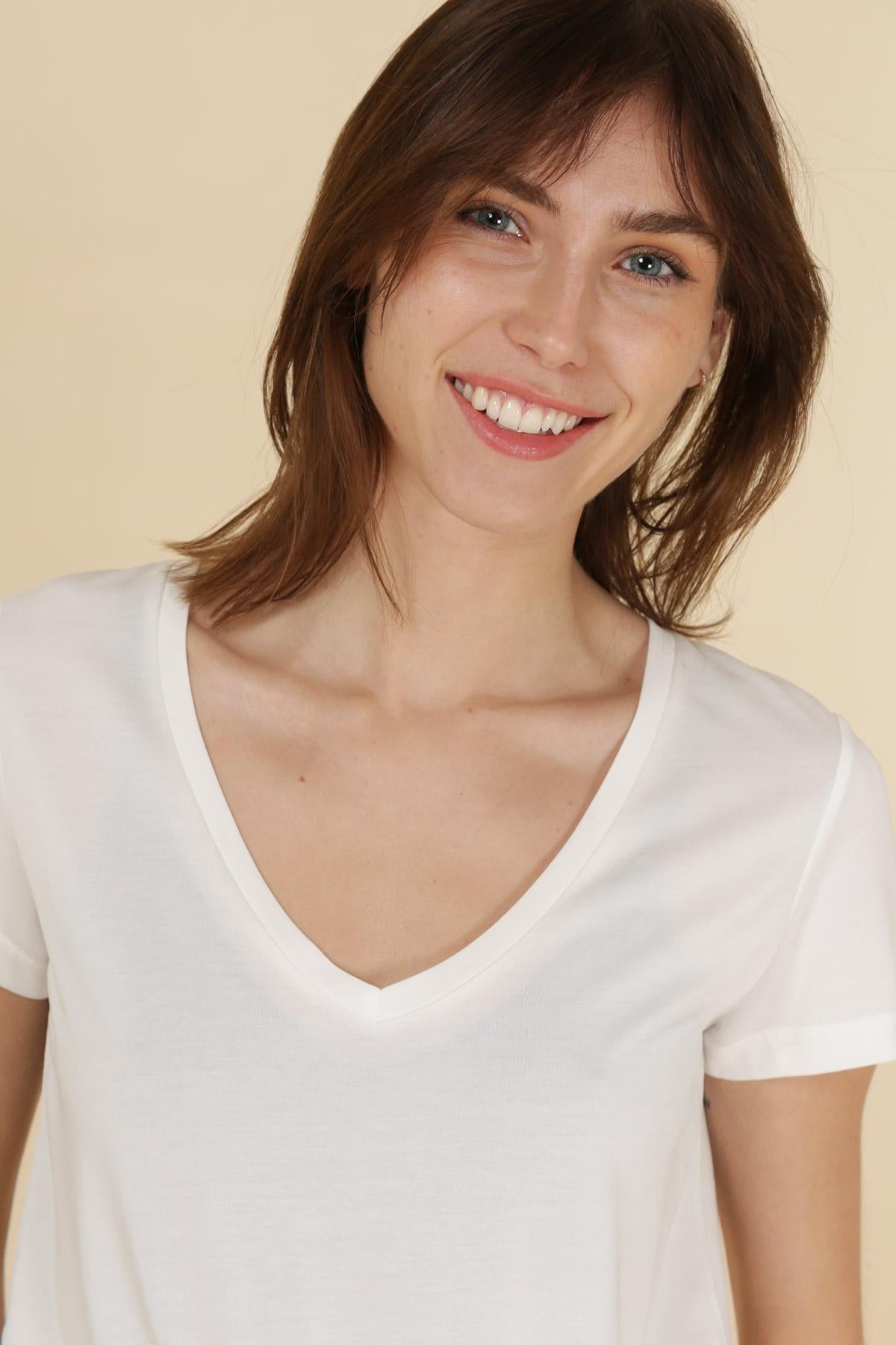 31327 T-shirt en cupro