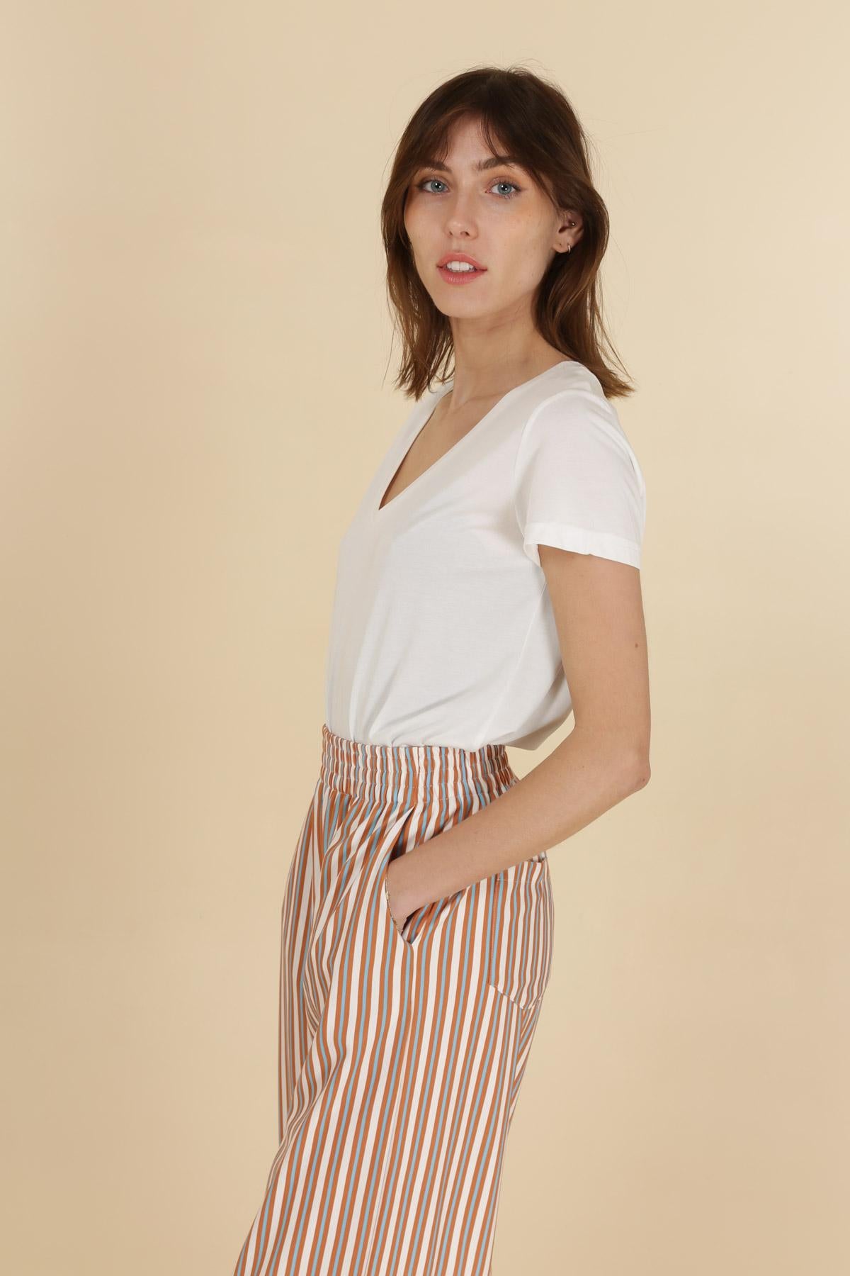 31327 T-shirt en cupro