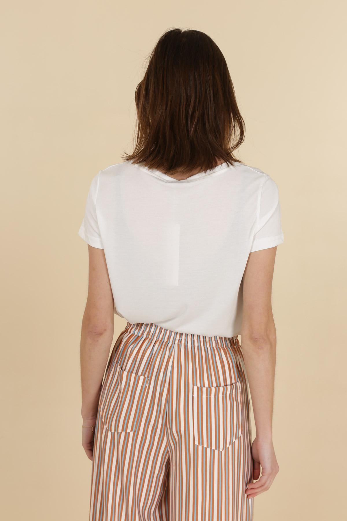 31327 T-shirt en cupro