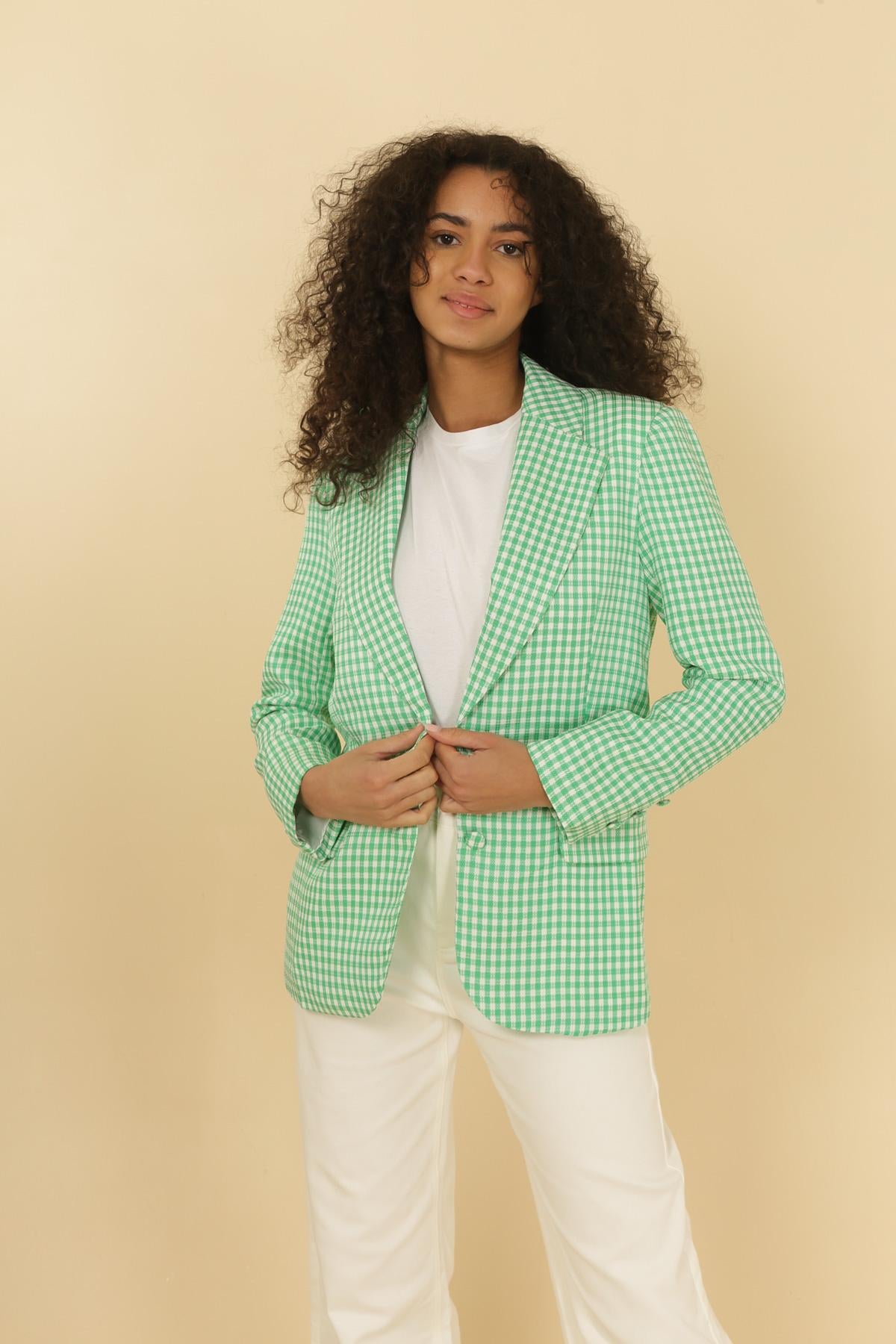 31339 Blazer à carreaux