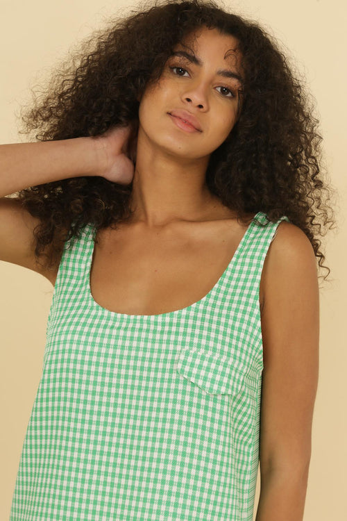 31350 Vestido a cuadros