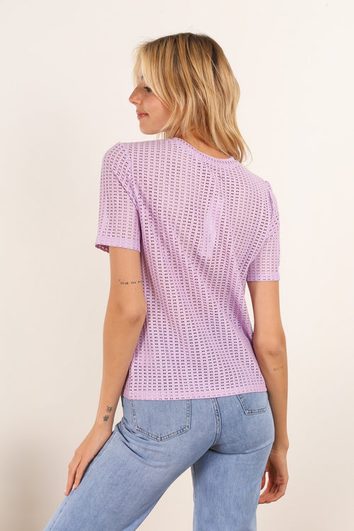 31389 Camiseta de rejilla