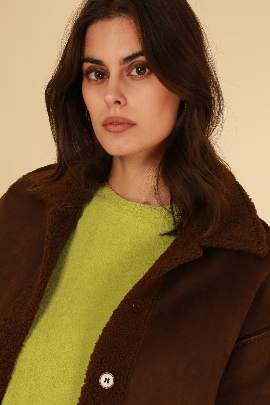 31509 Manteau bi-matière