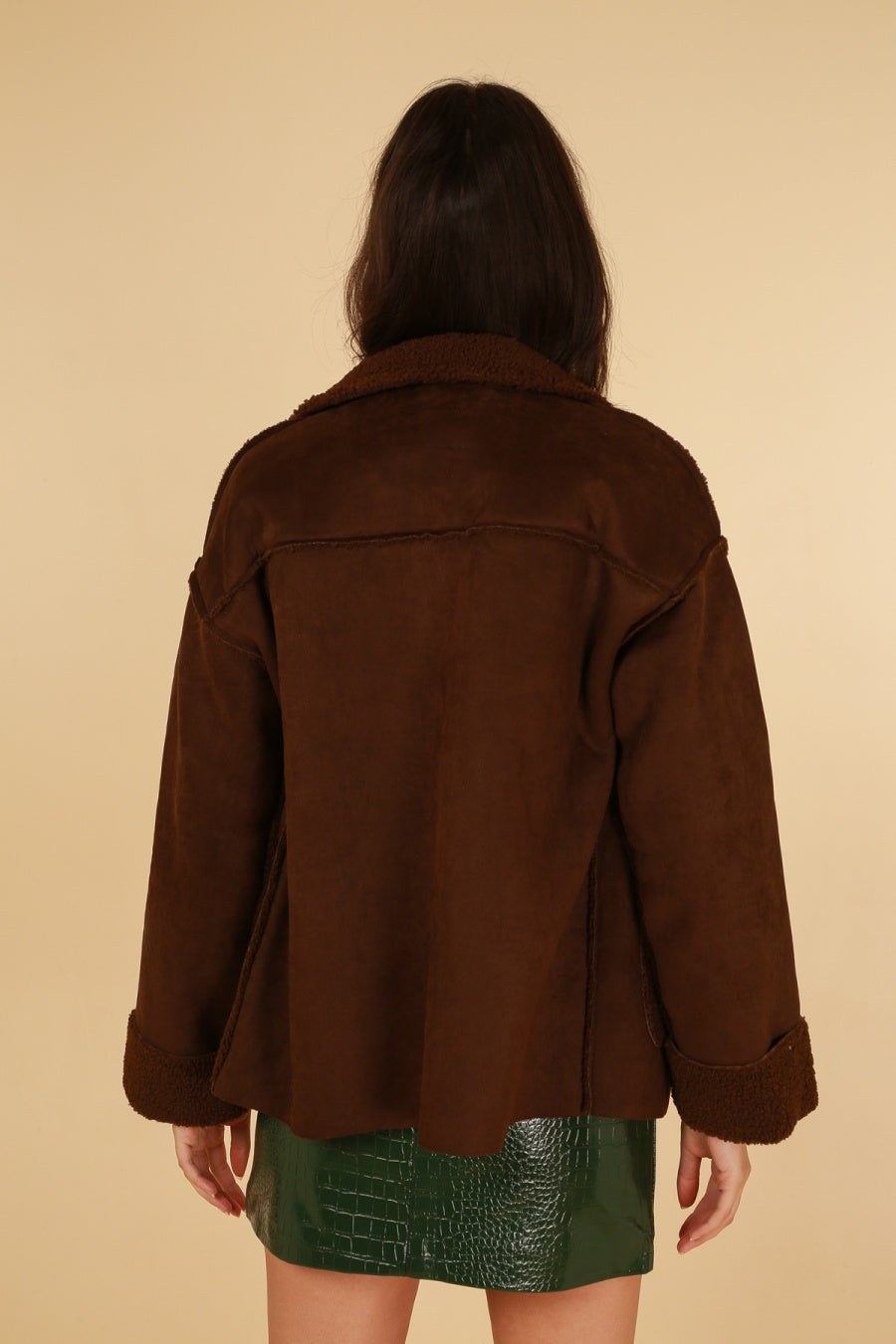 31509 Manteau bi-matière