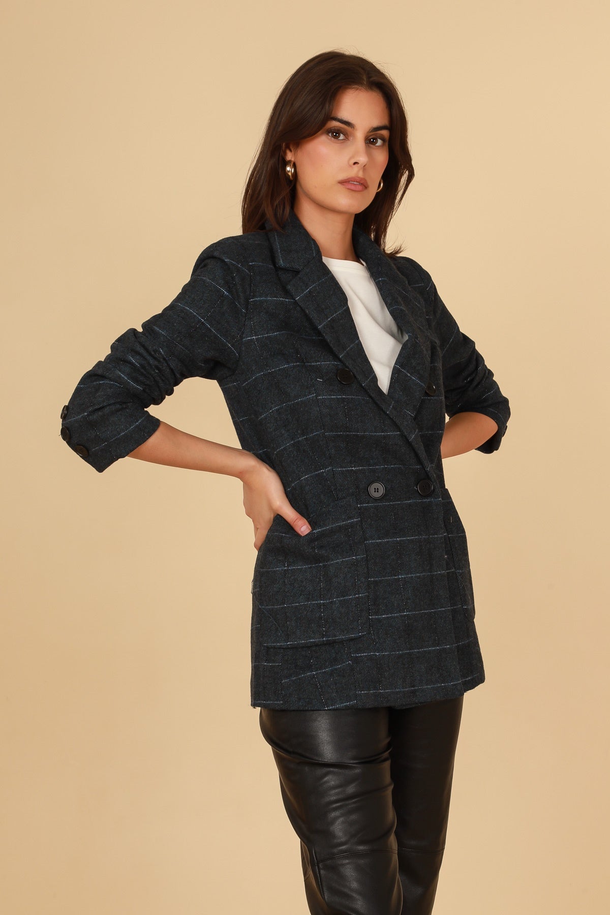 31511 Manteau style caban