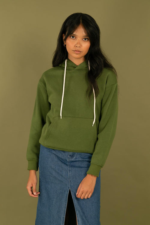 31512 Sudadera con capucha lisa