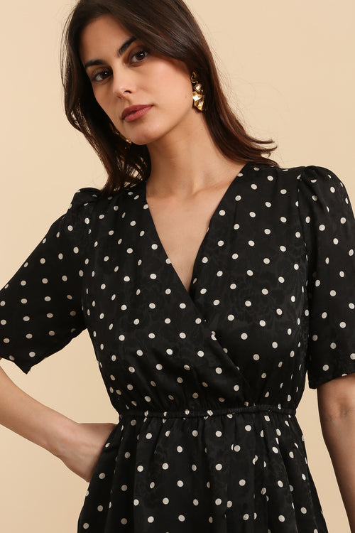 31555 Vestido de lunares