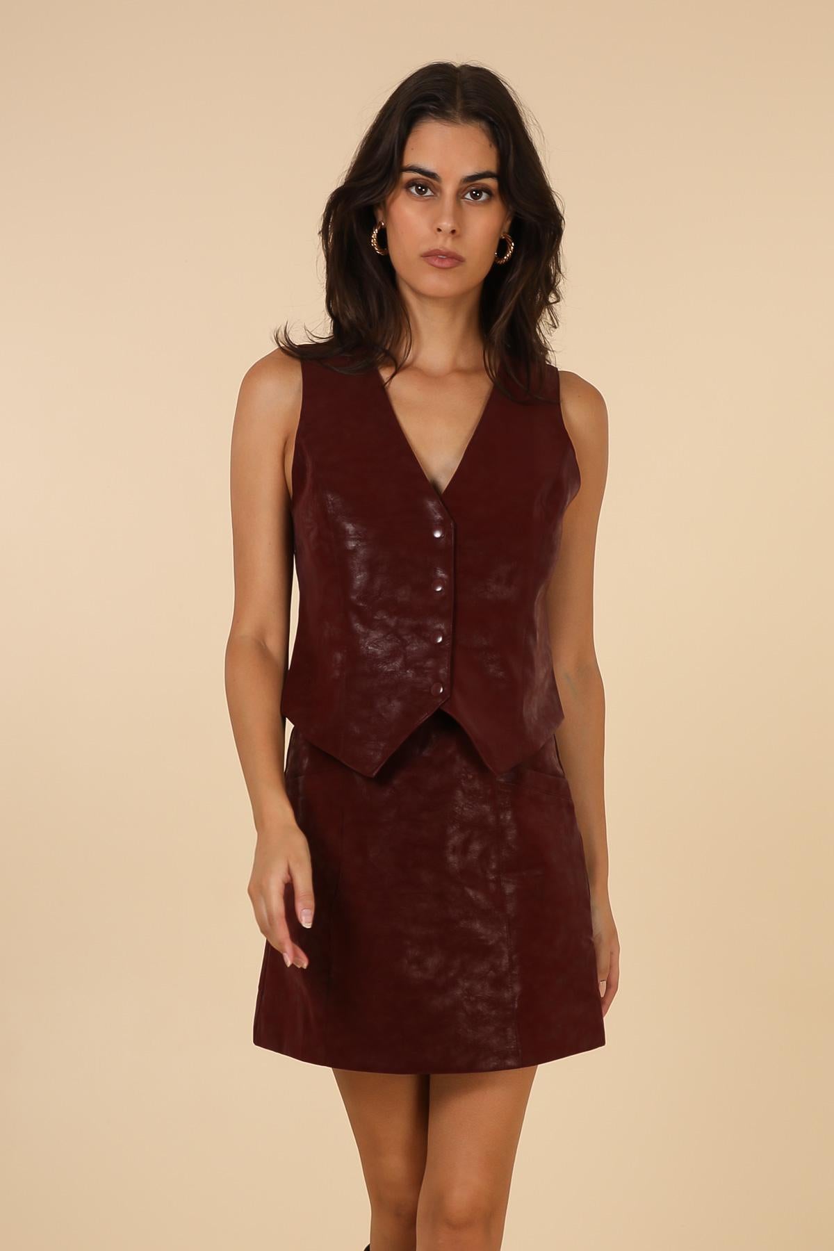 31561 Veste similicuir