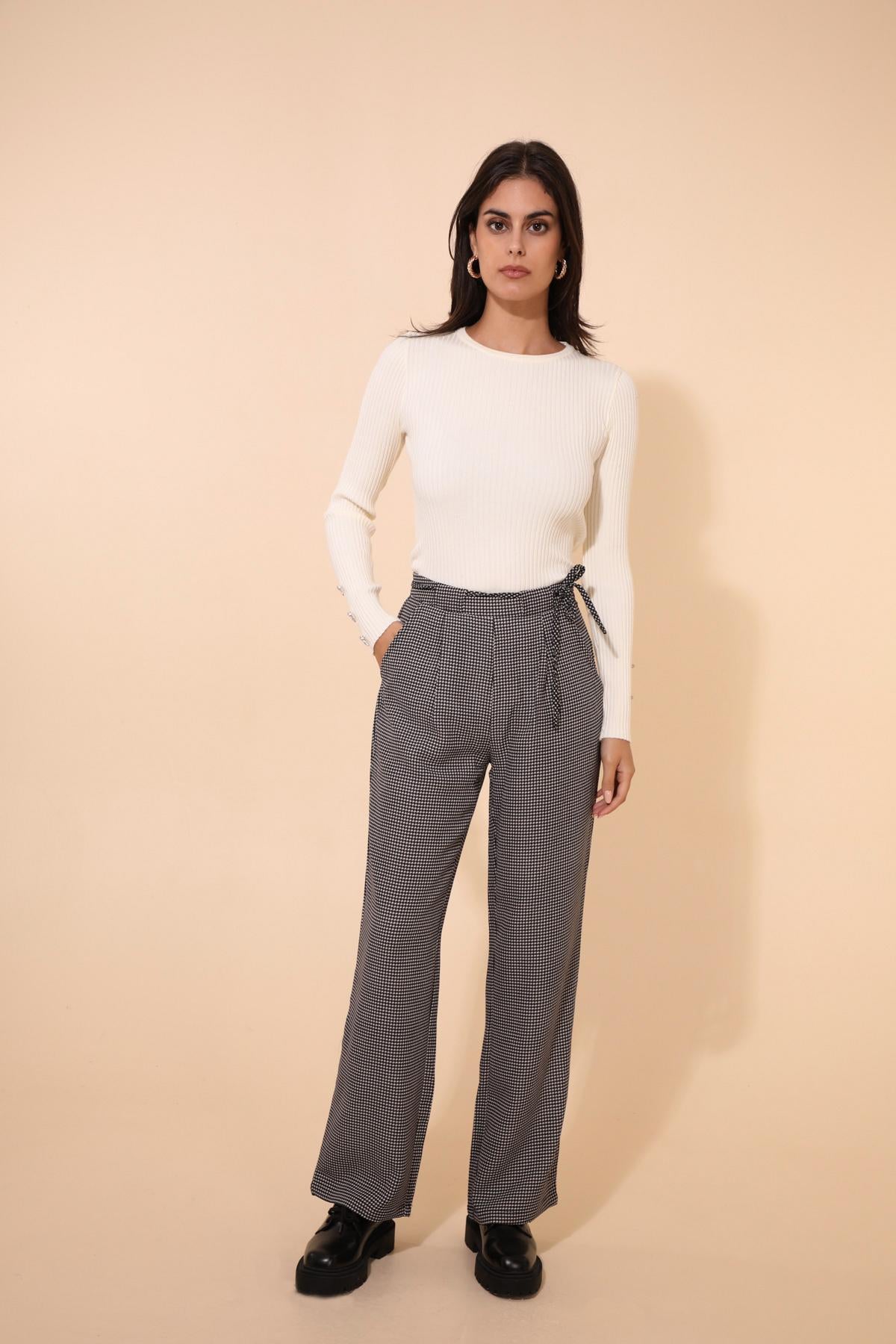31585 Houndstooth trousers