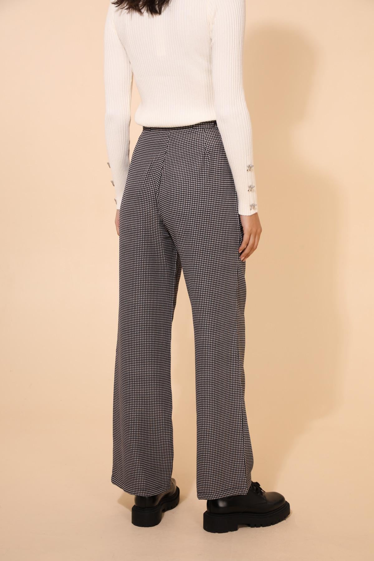31585 Houndstooth trousers