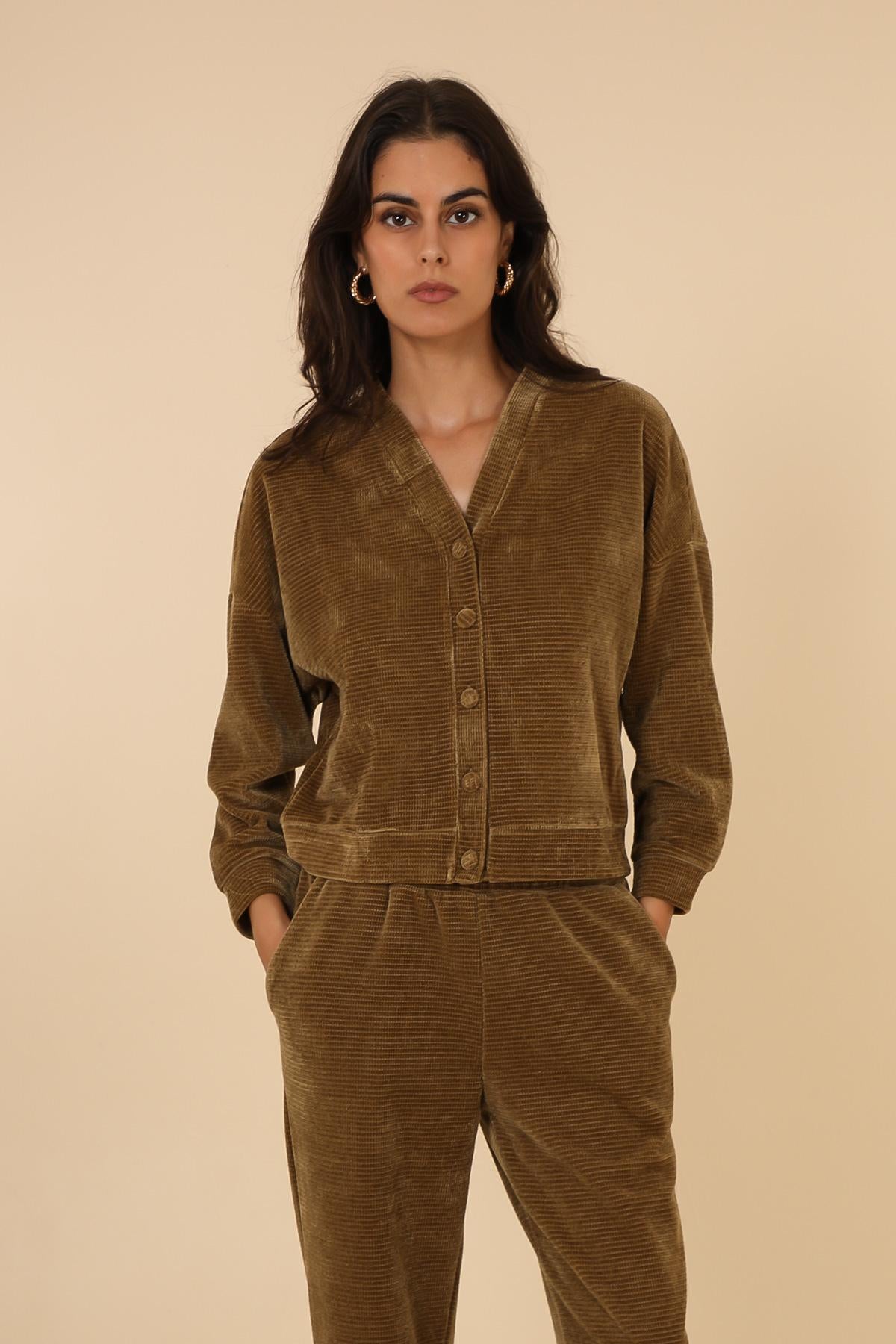 31586 Gilet chenille