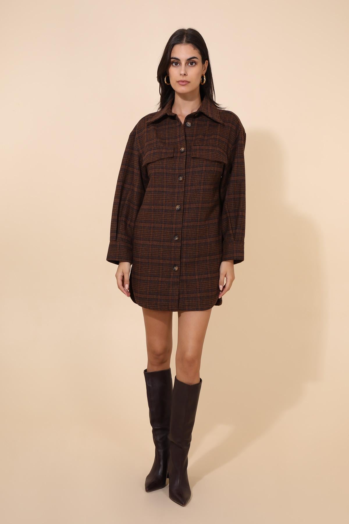 31589 Sobrecamisa de cuadros