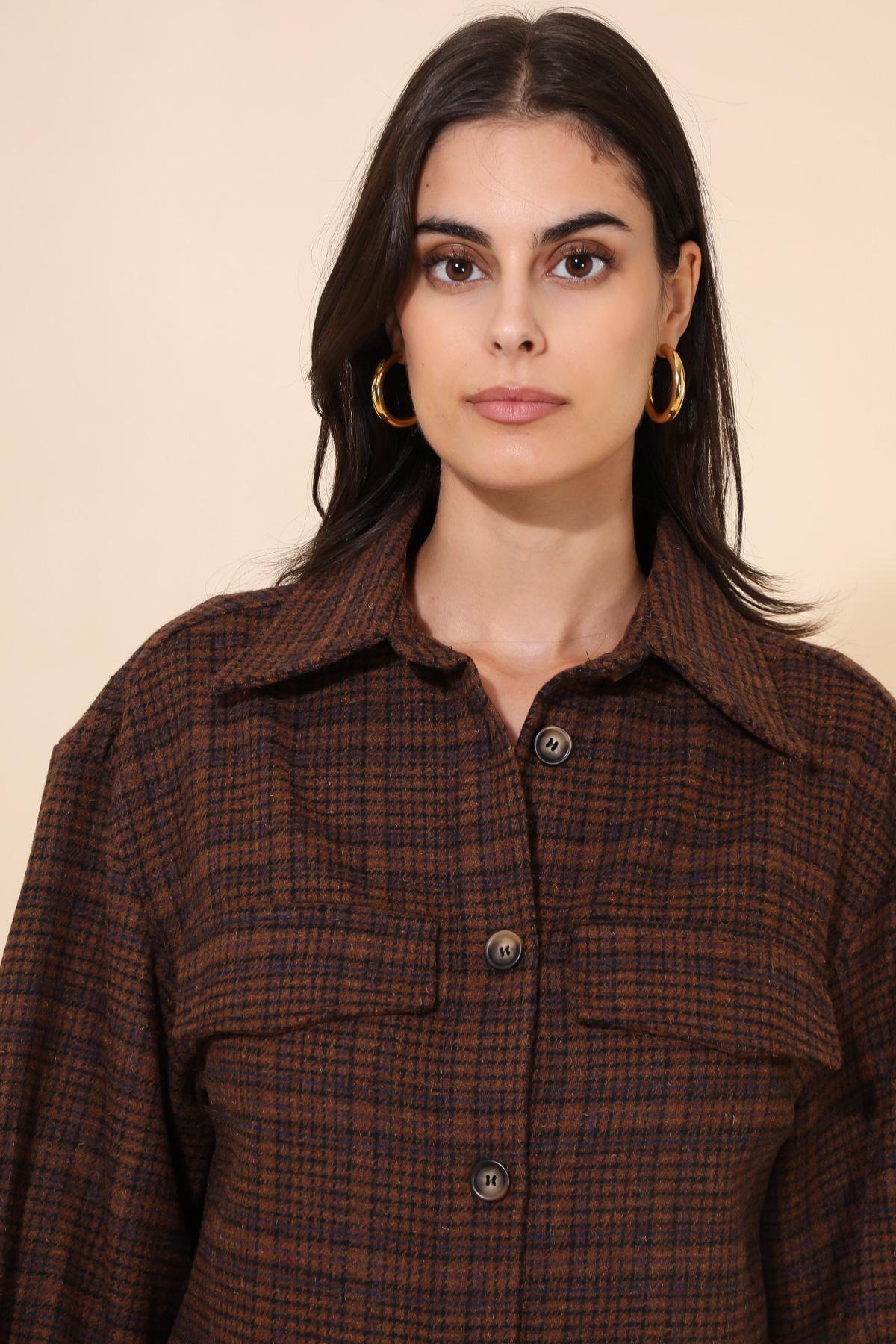 31589 Sobrecamisa de cuadros