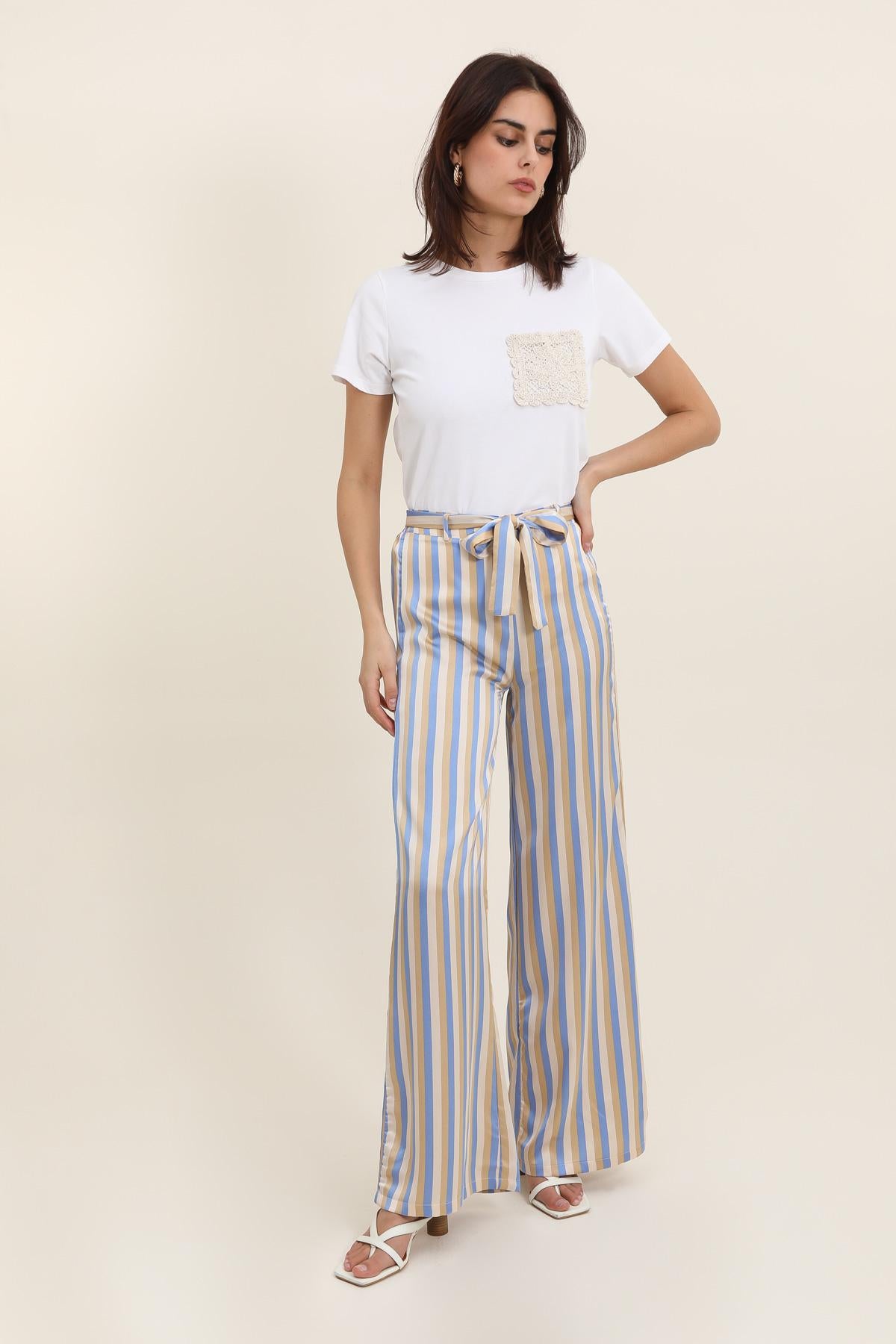 31607 Striped Trousers