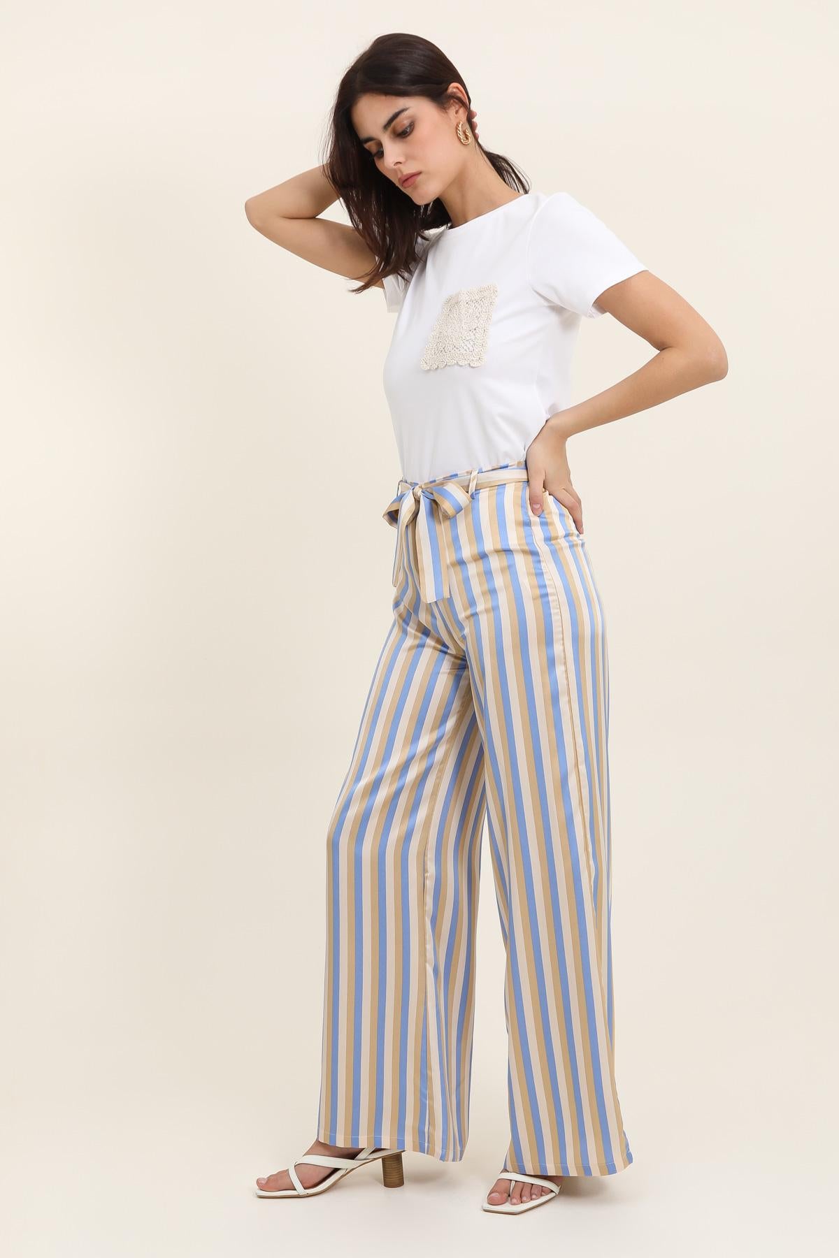 31607 Striped Trousers