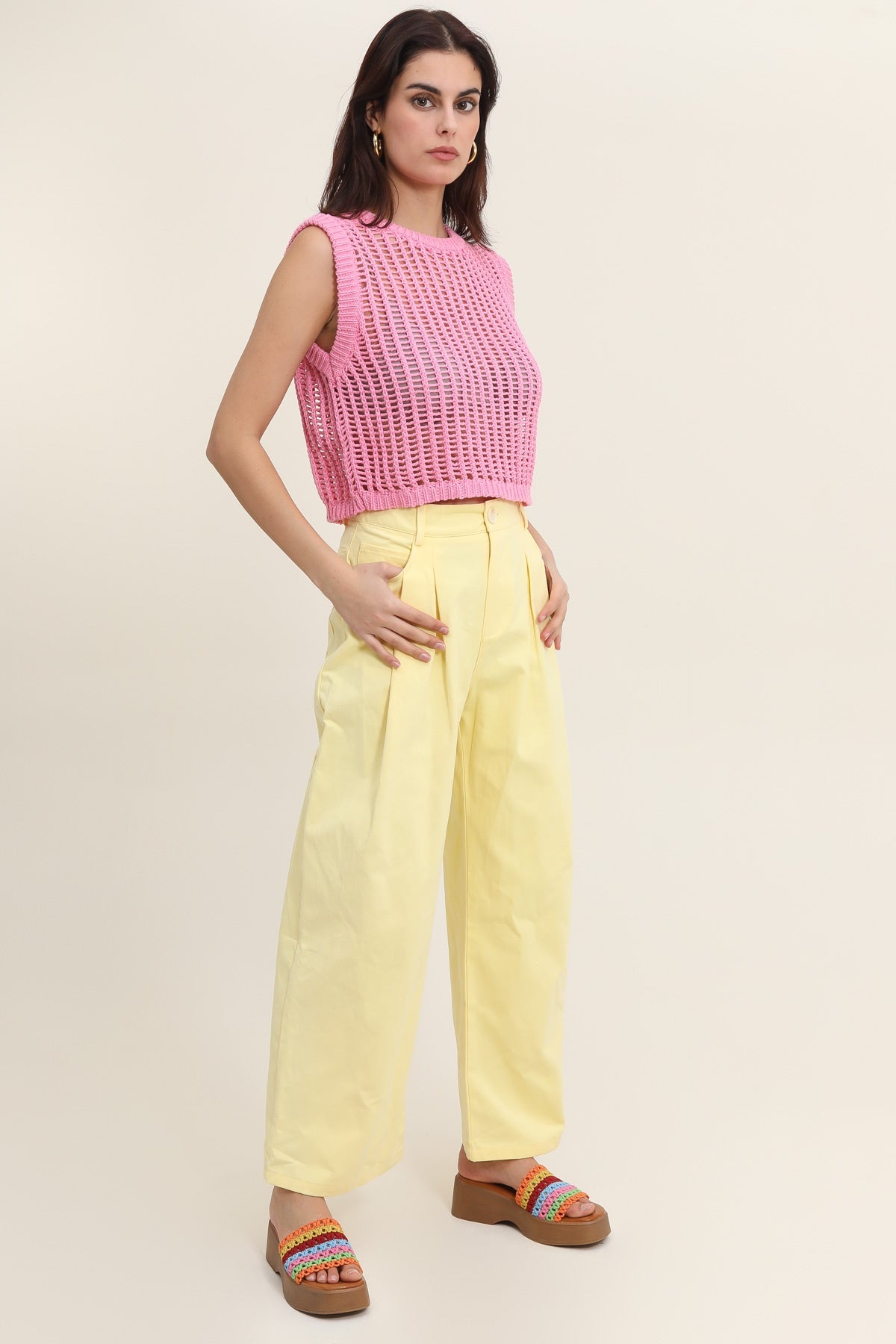 31616 Pleated trousers