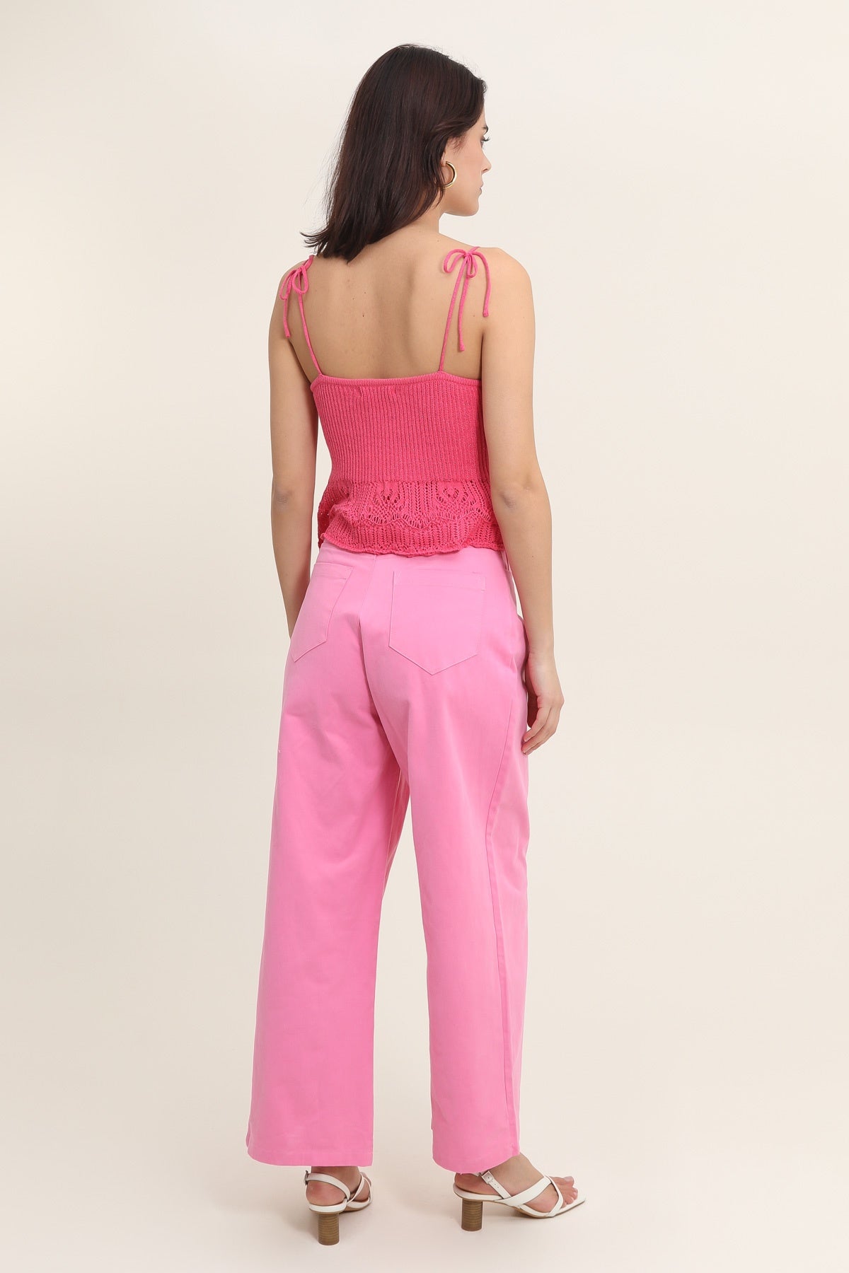 31616 Pantalones plisados