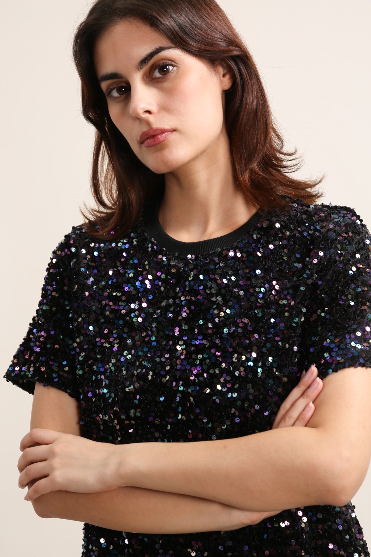 31617 Top à sequins