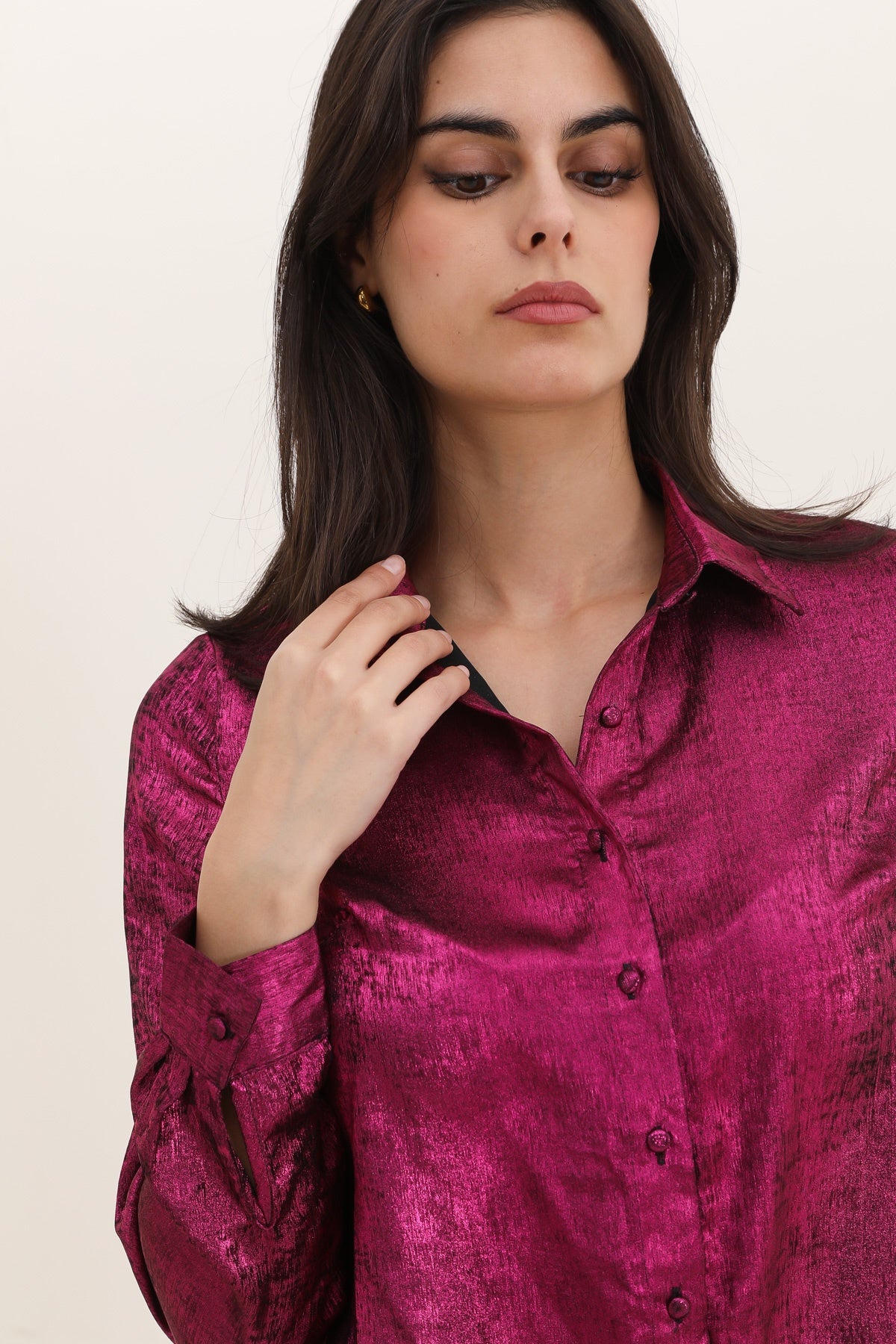 31621 Camisa metalizada