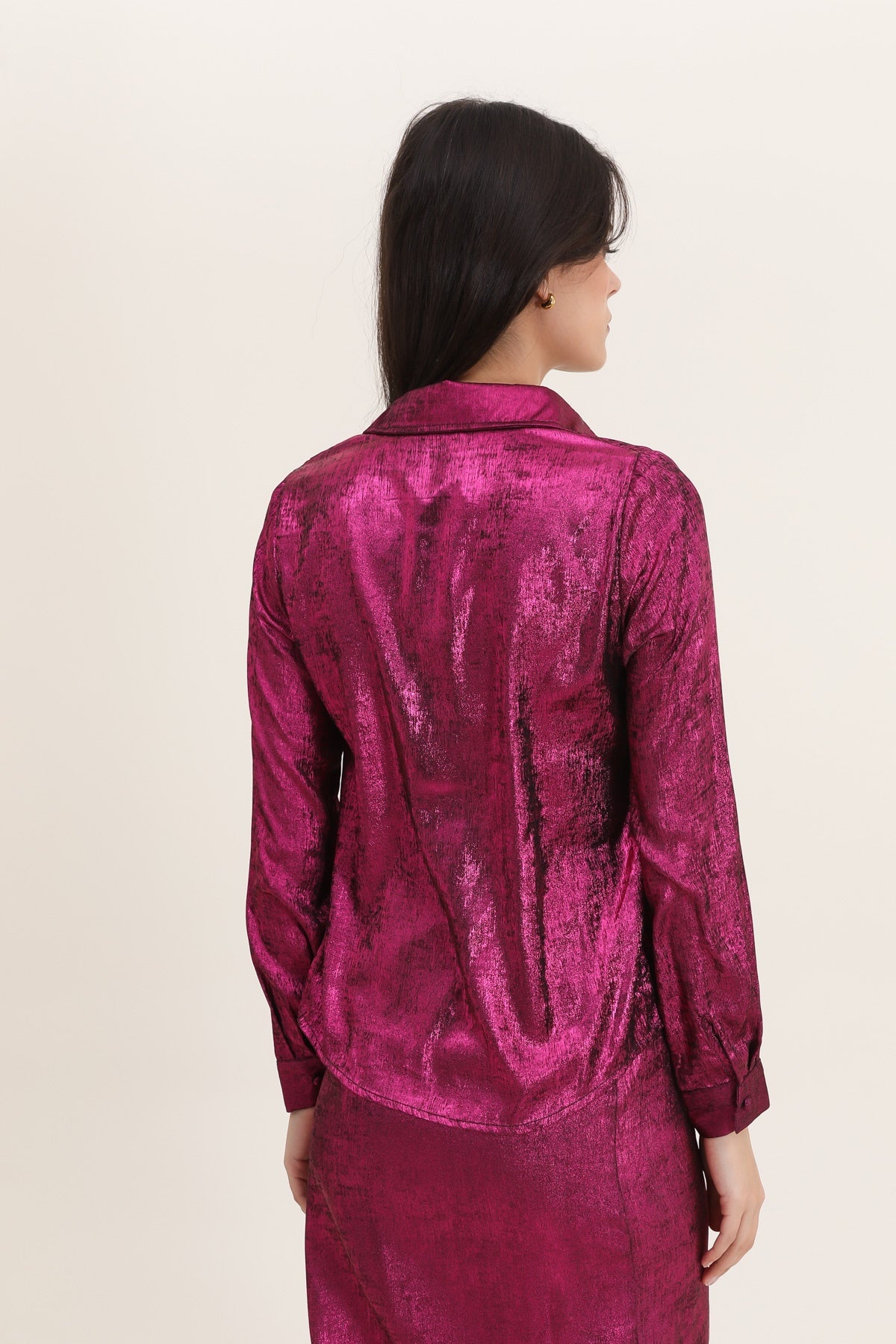 31621 Camisa metalizada