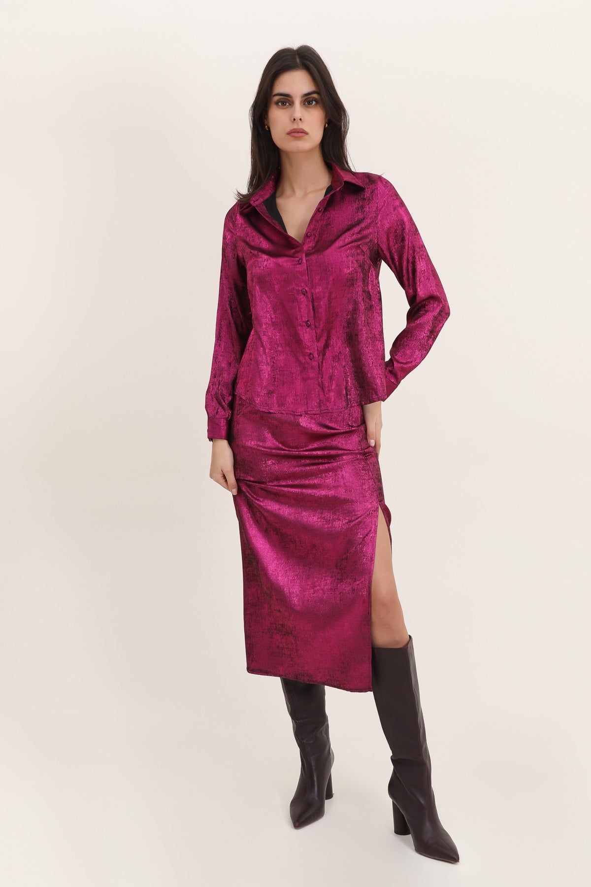 31622 Metallic Skirt