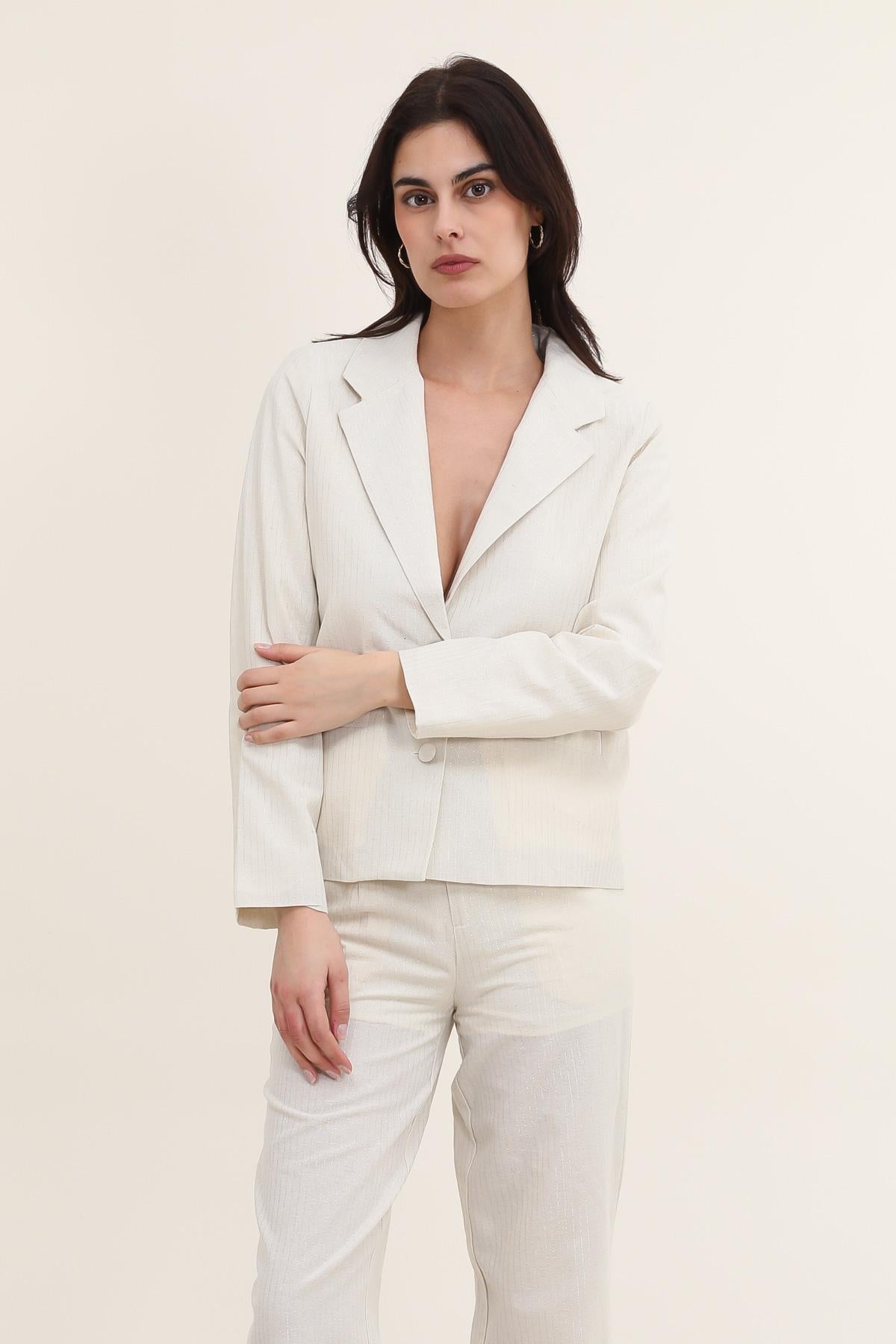 31632 Blazer à rayures