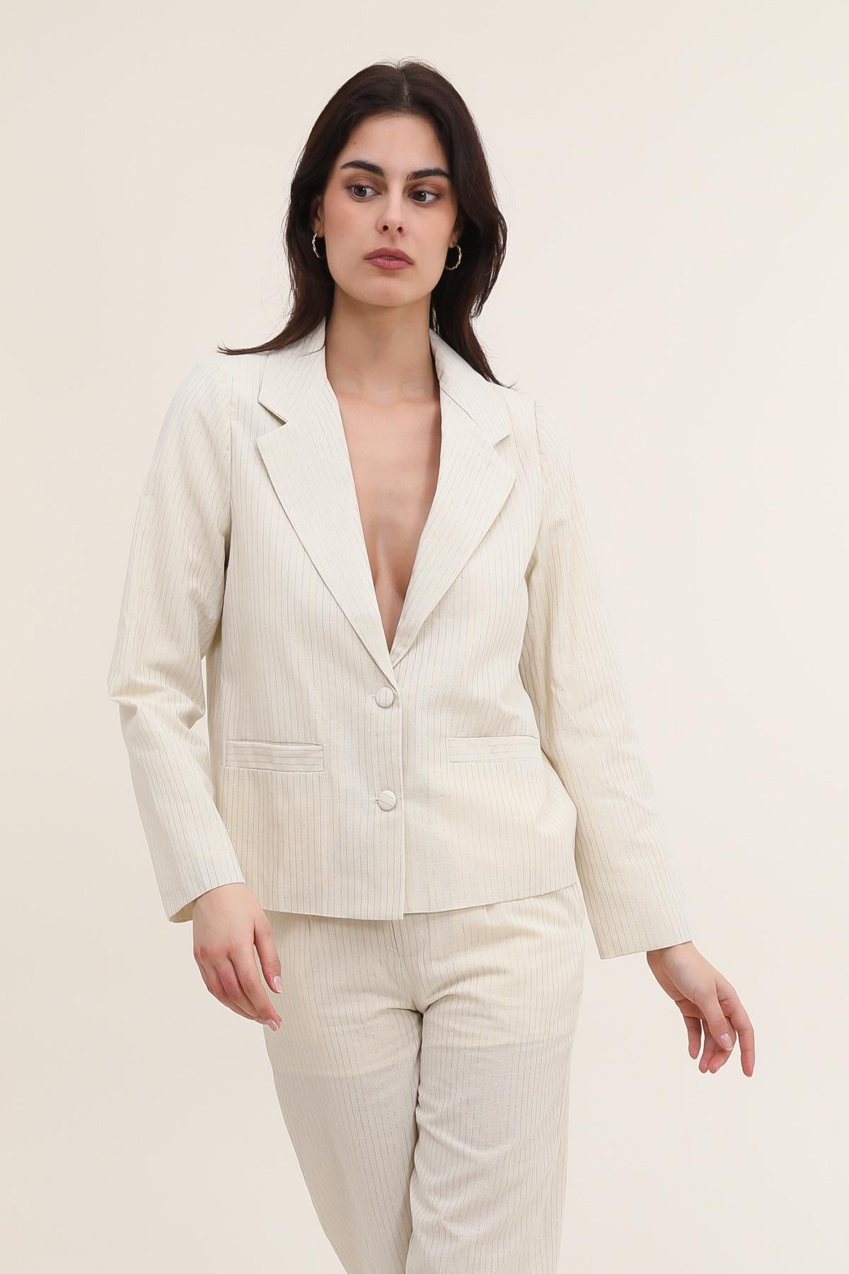 31632 Blazer à rayures