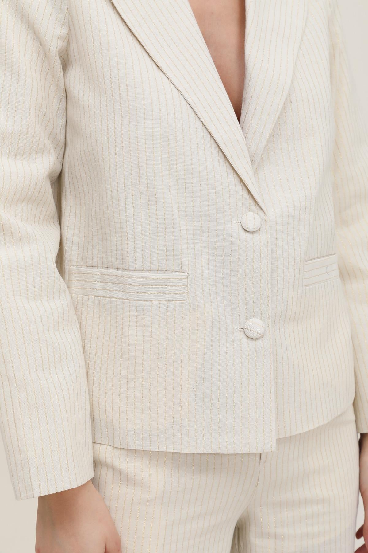 31632 Blazer à rayures