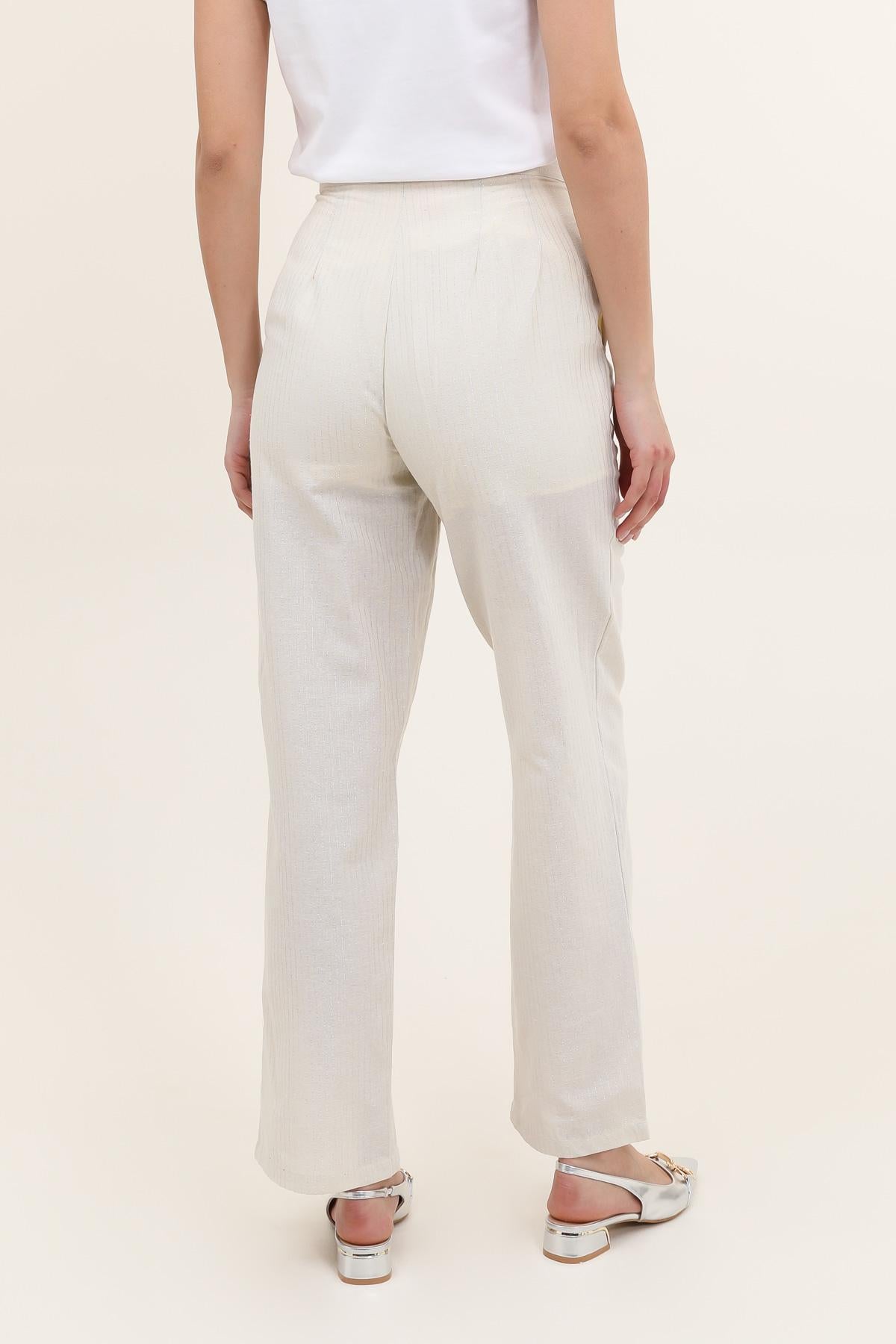31633 Pantalon rayé