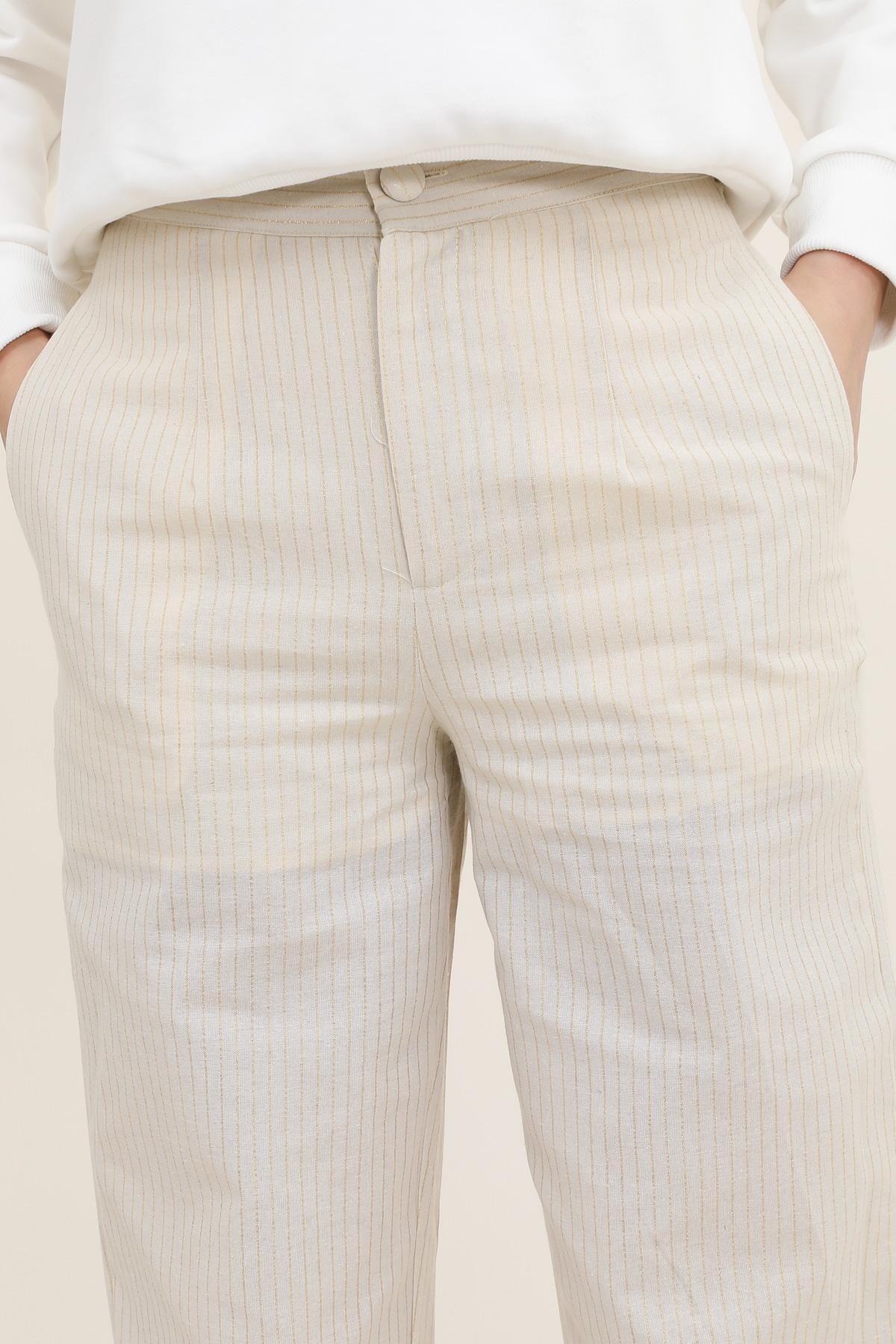 31633 Pantalon rayé