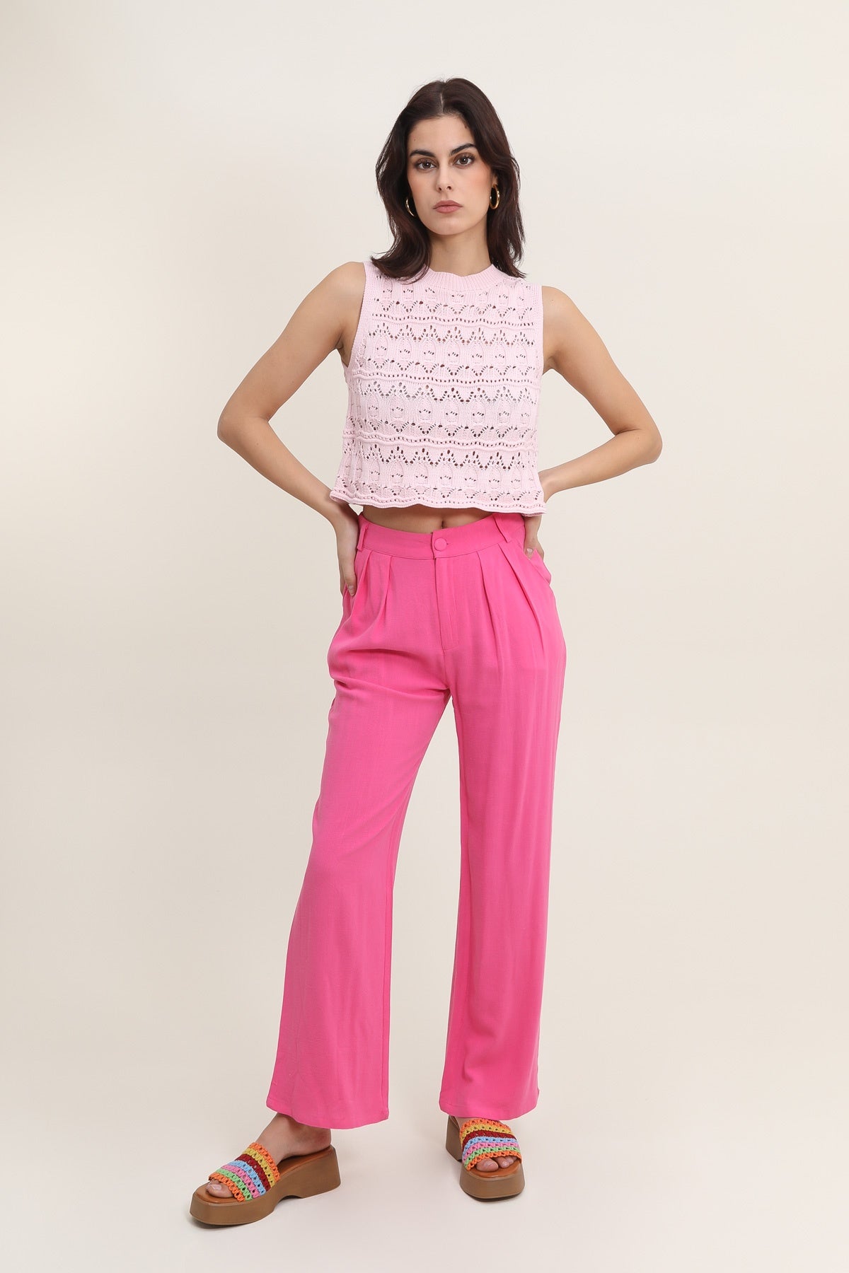 31657 Pantalon à pinces