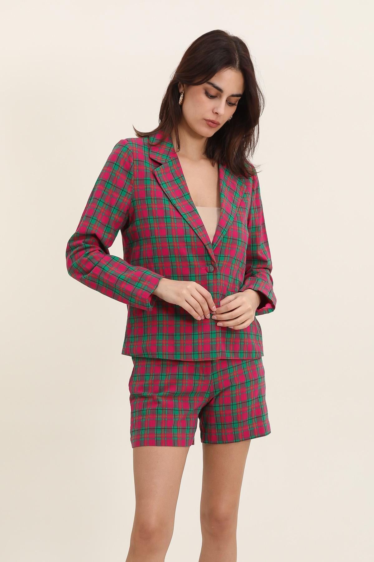 31670 Blazer a cuadros