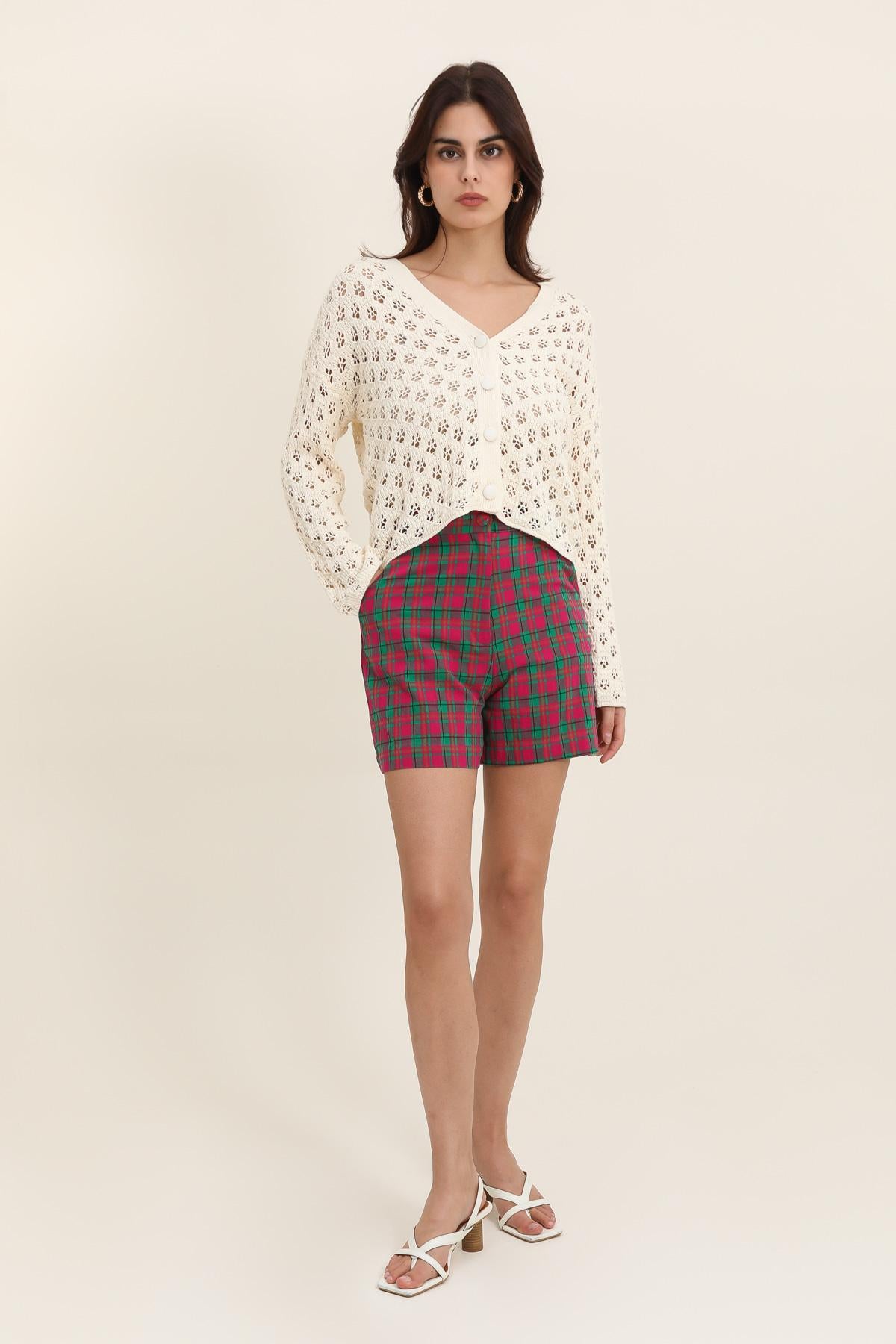 31671 Checkered Shorts