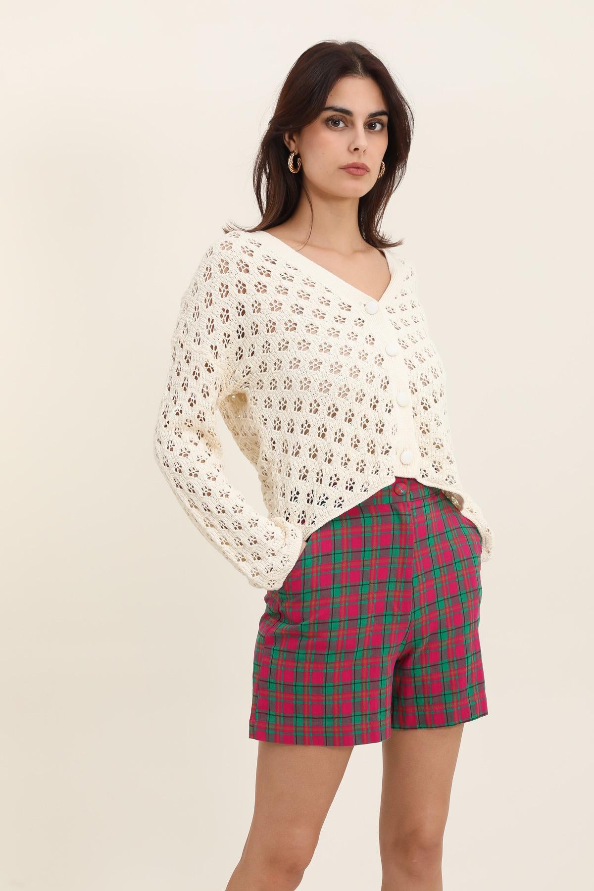 31671 Checkered Shorts