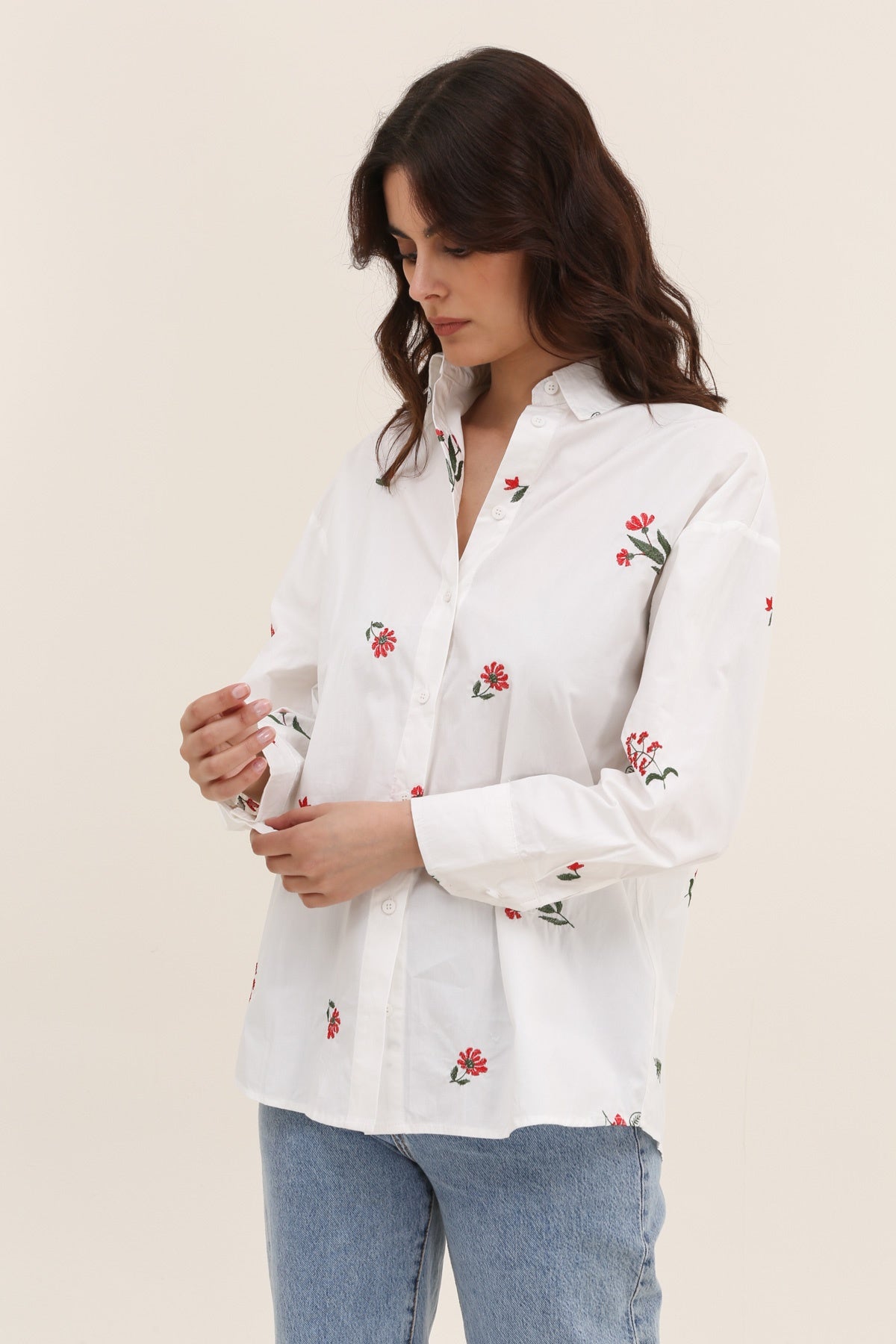 31756 Camisa floral