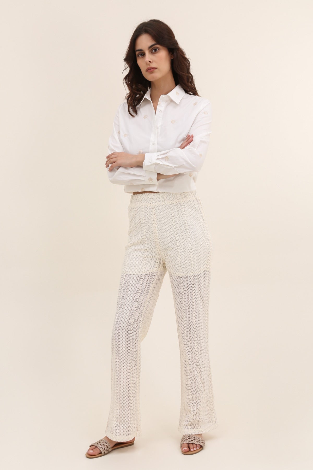 31761 Pantalon en dentelle