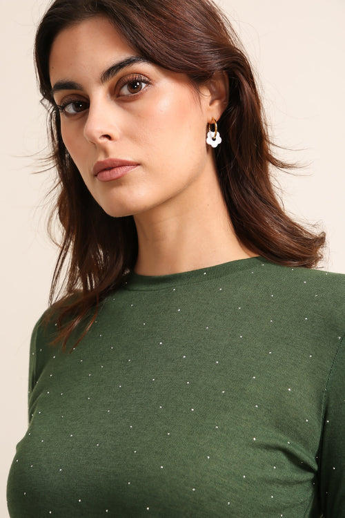 31812 T-shirt à strass