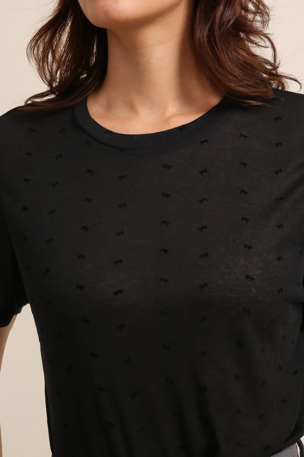 31813 T-shirt à nœuds