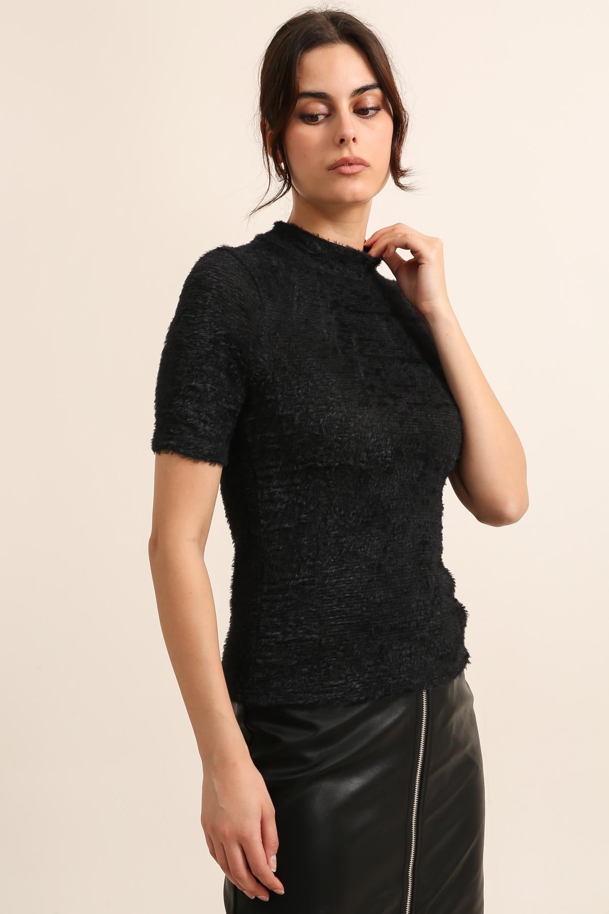 31815 Top façon fourrure